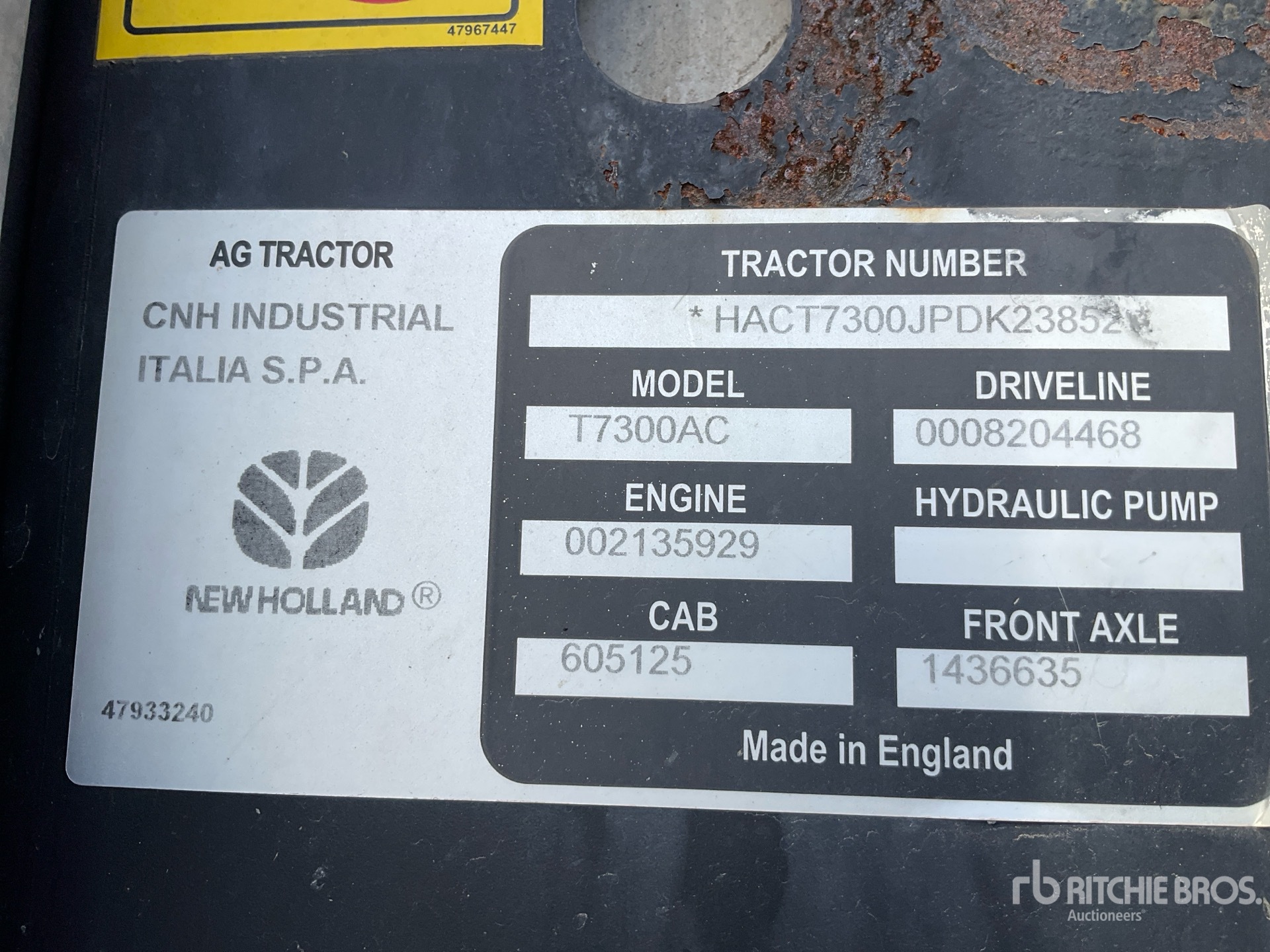 2024 New Holland T7.300