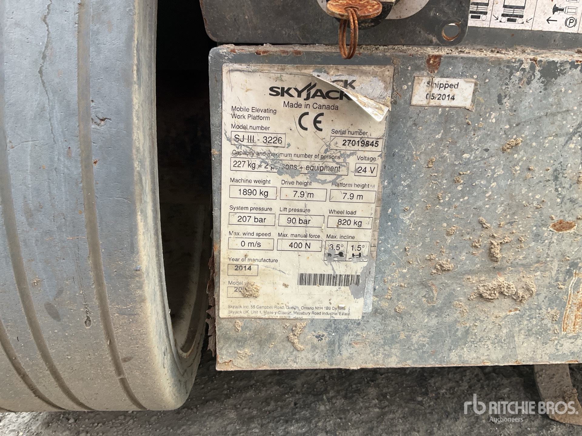 2014 Skyjack SJIII-3226