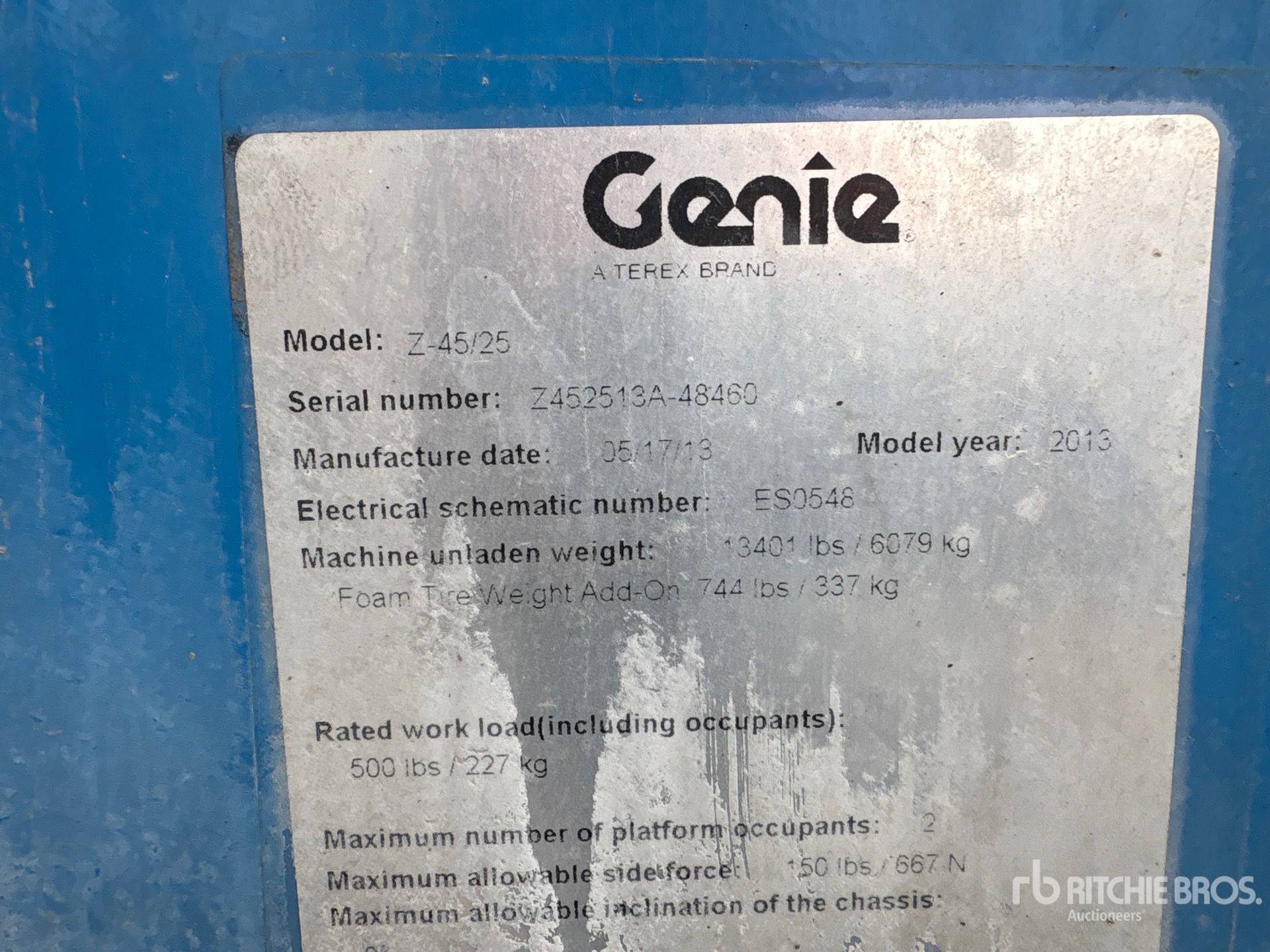 2013 Genie Z45/25