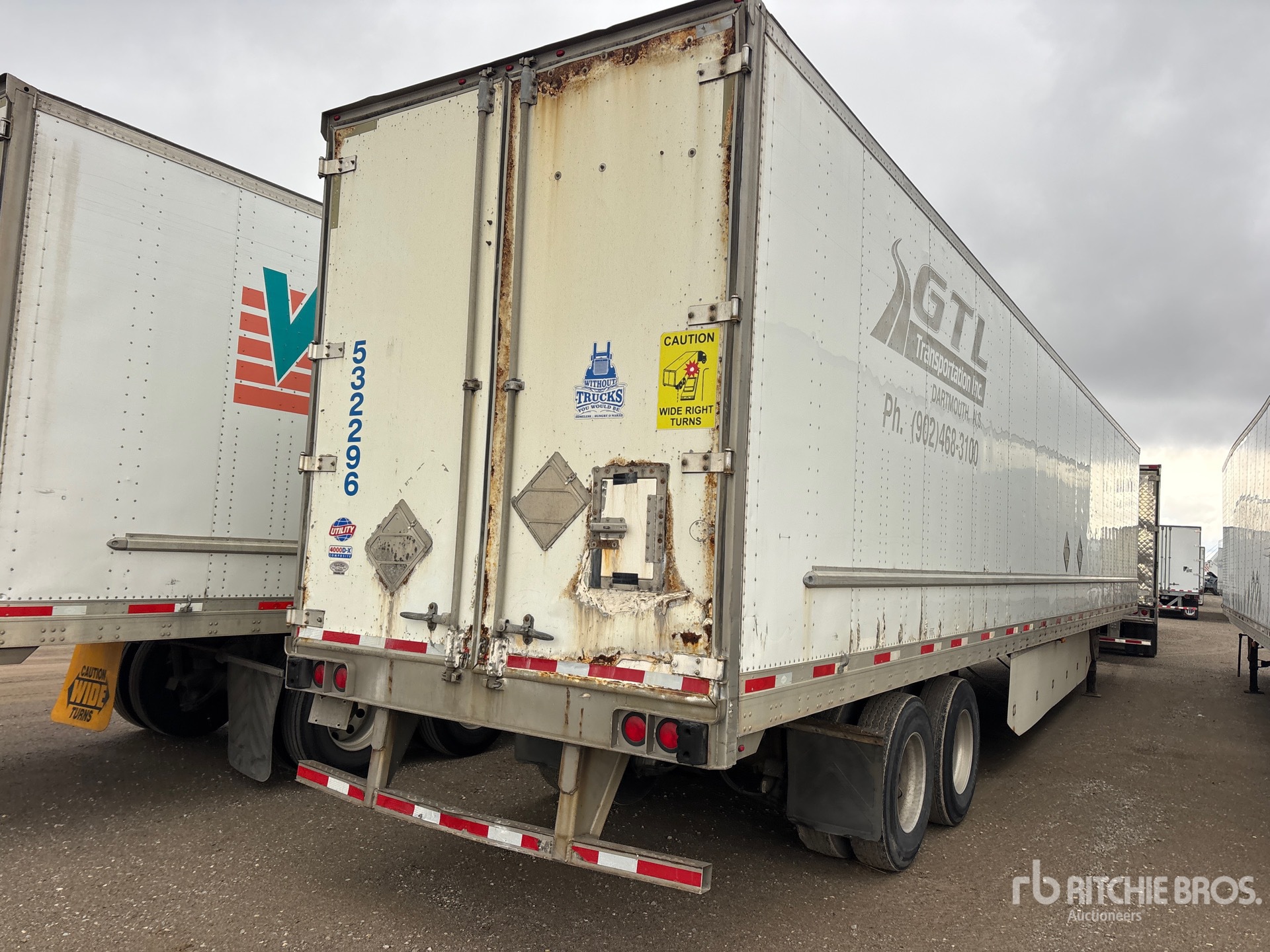 2015 Utility 53 FT X 102 IN T/A