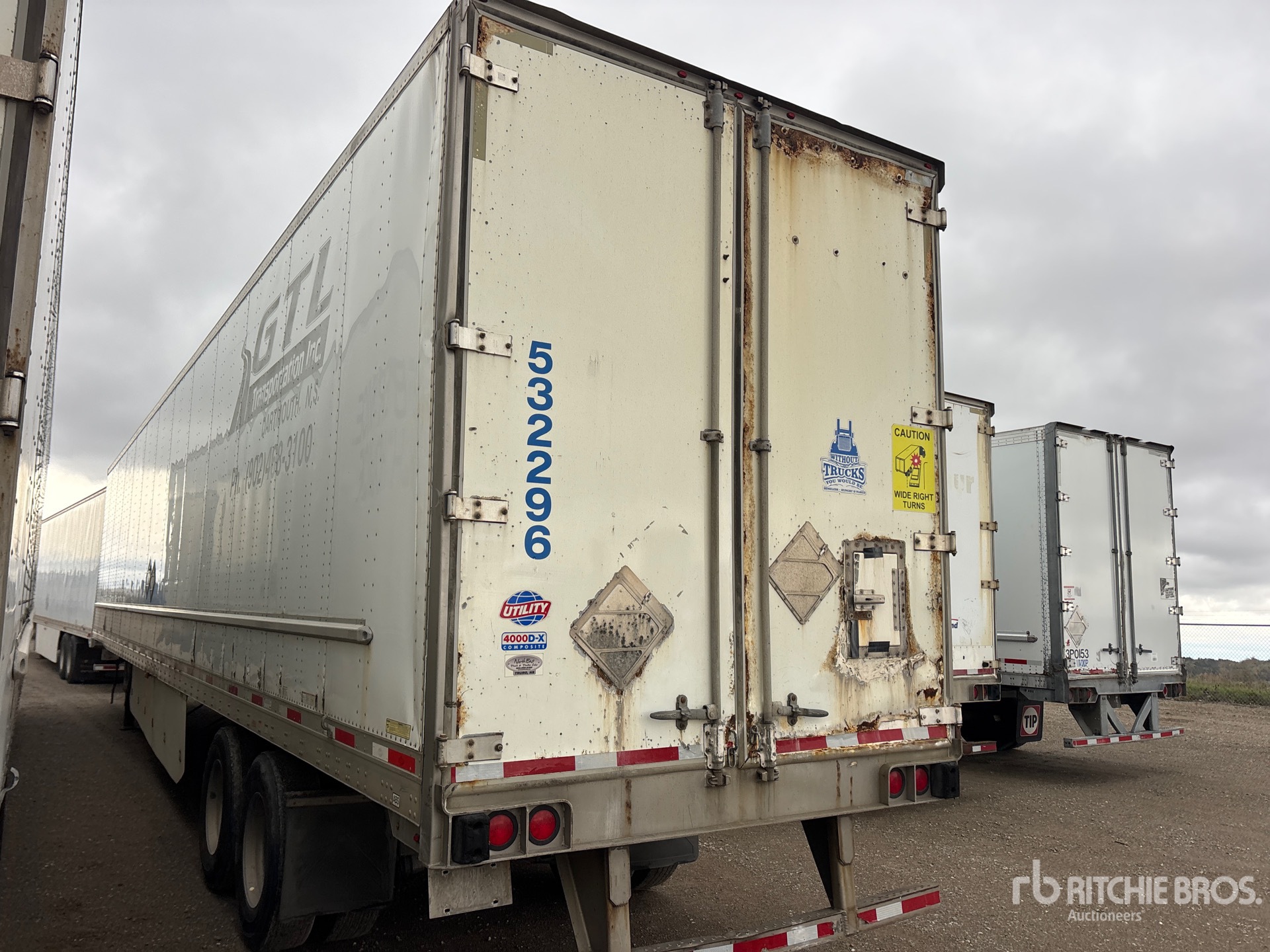 2015 Utility 53 FT X 102 IN T/A