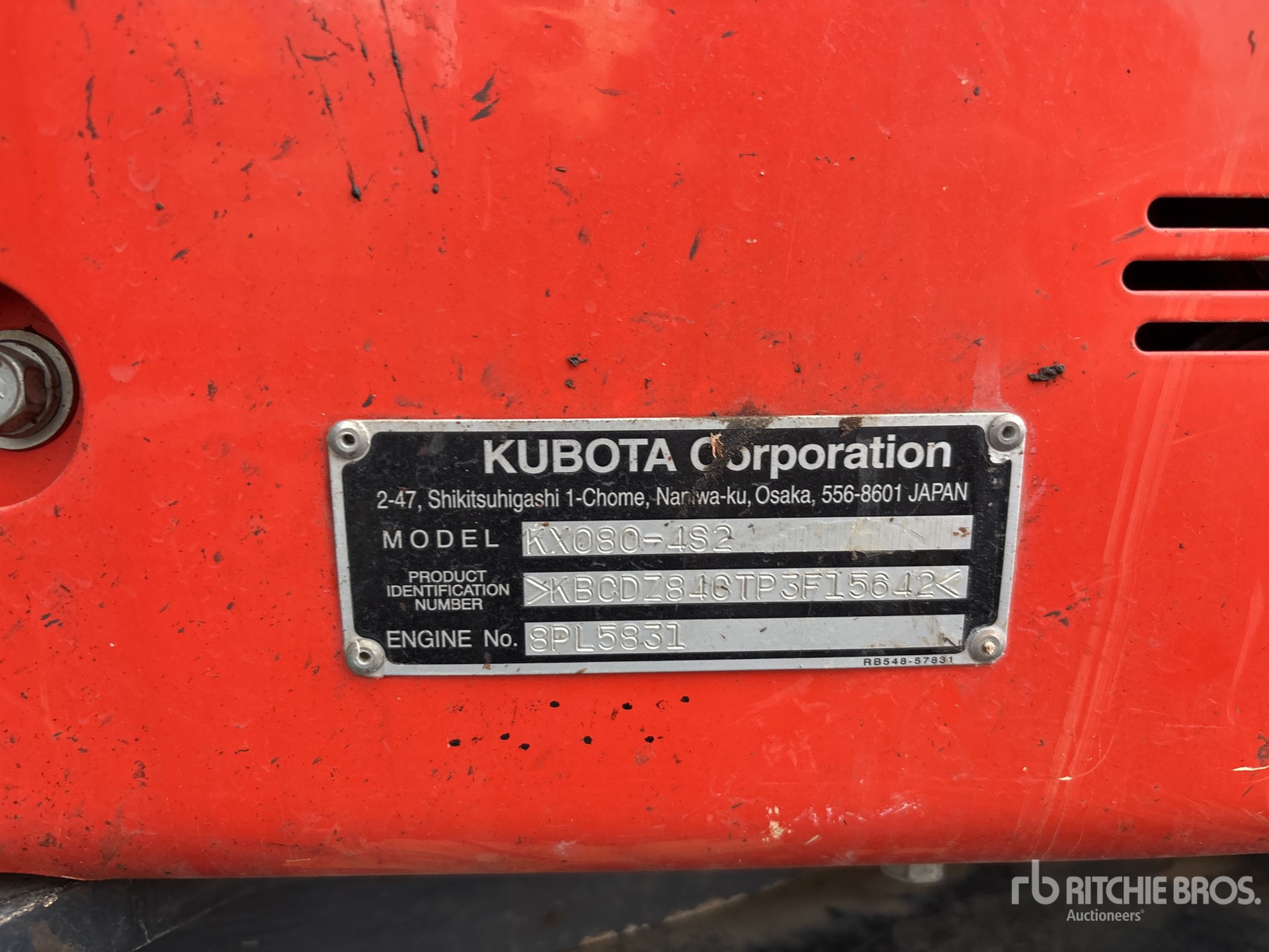 Kubota KX080-4S2