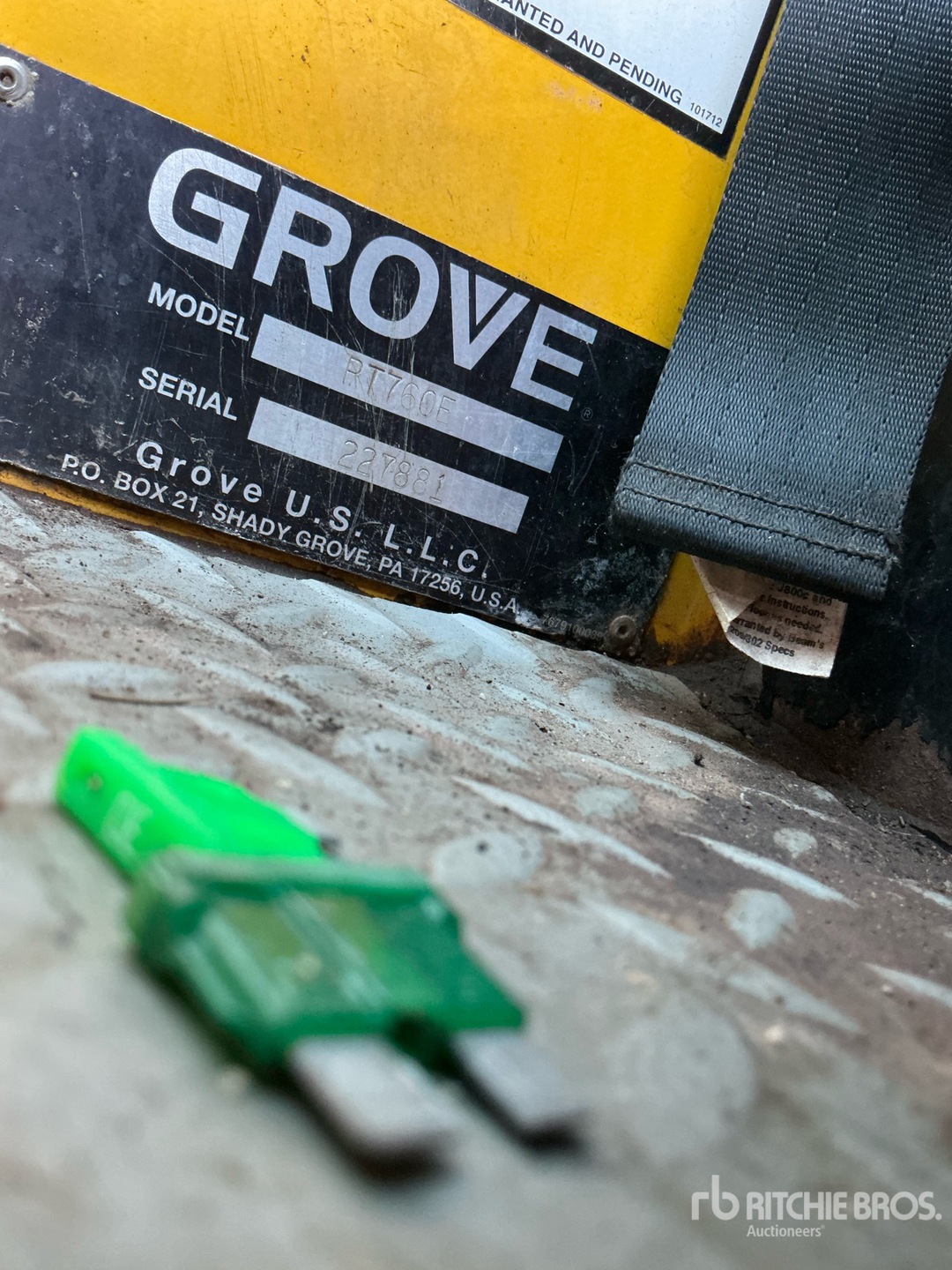 2007 Grove RT760E