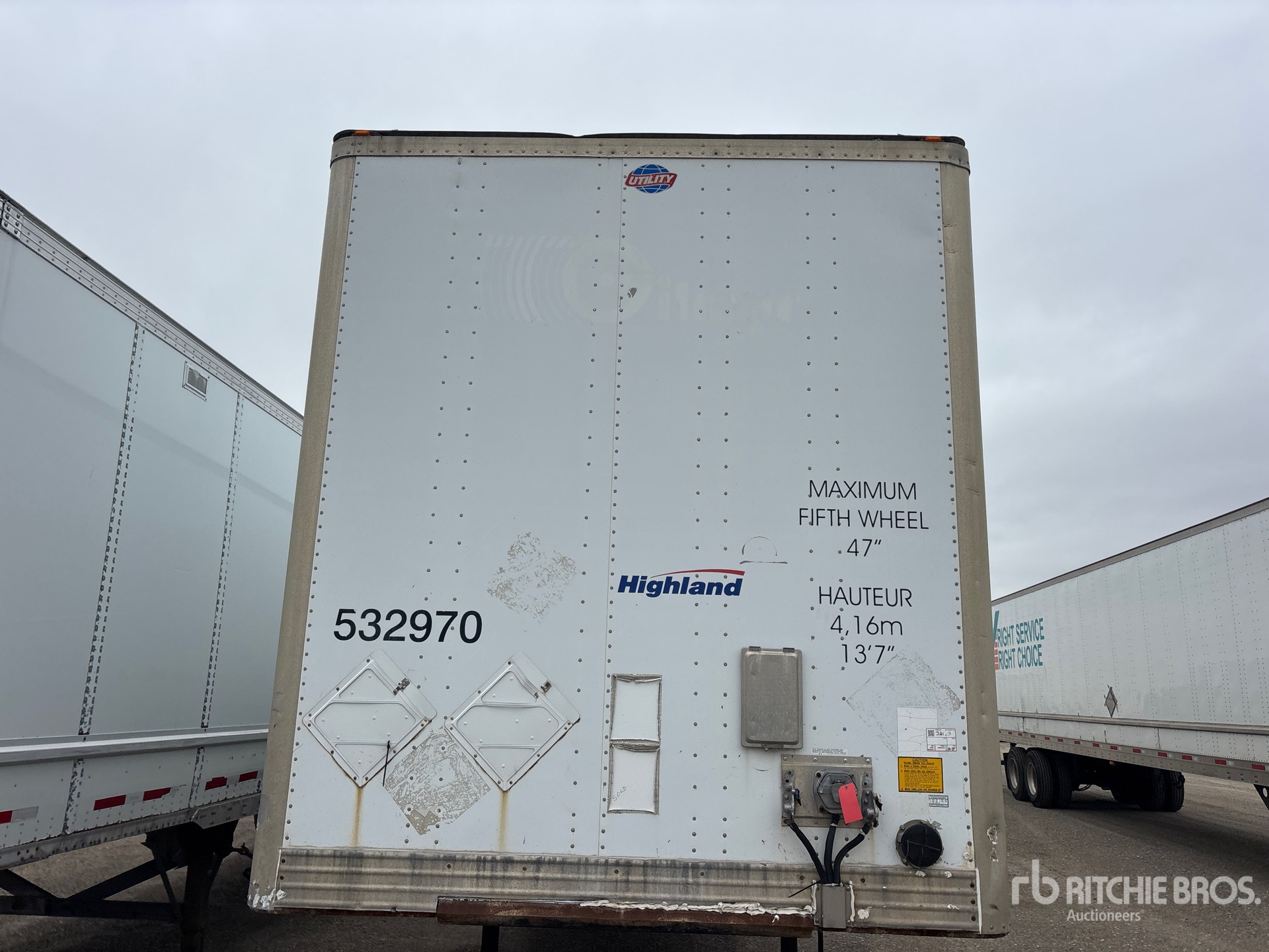 2007 Utility 53 FT X 102 IN T/A
