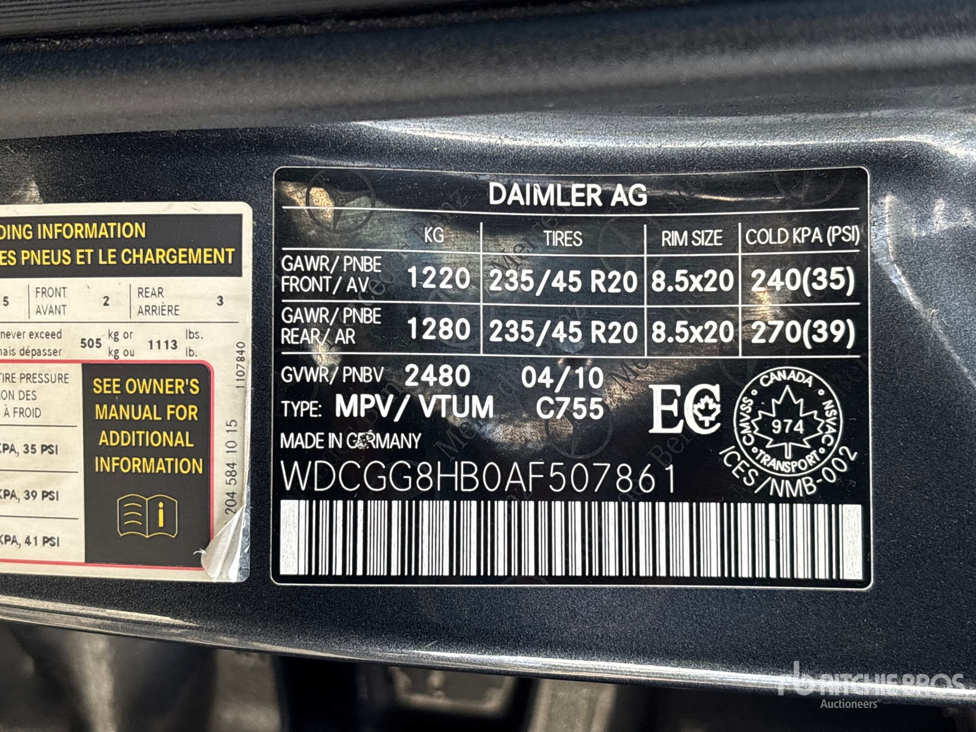 2010 Mercedes-Benz GLK350