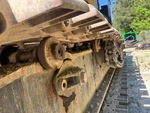 Undercarriage with Left Track Rollers