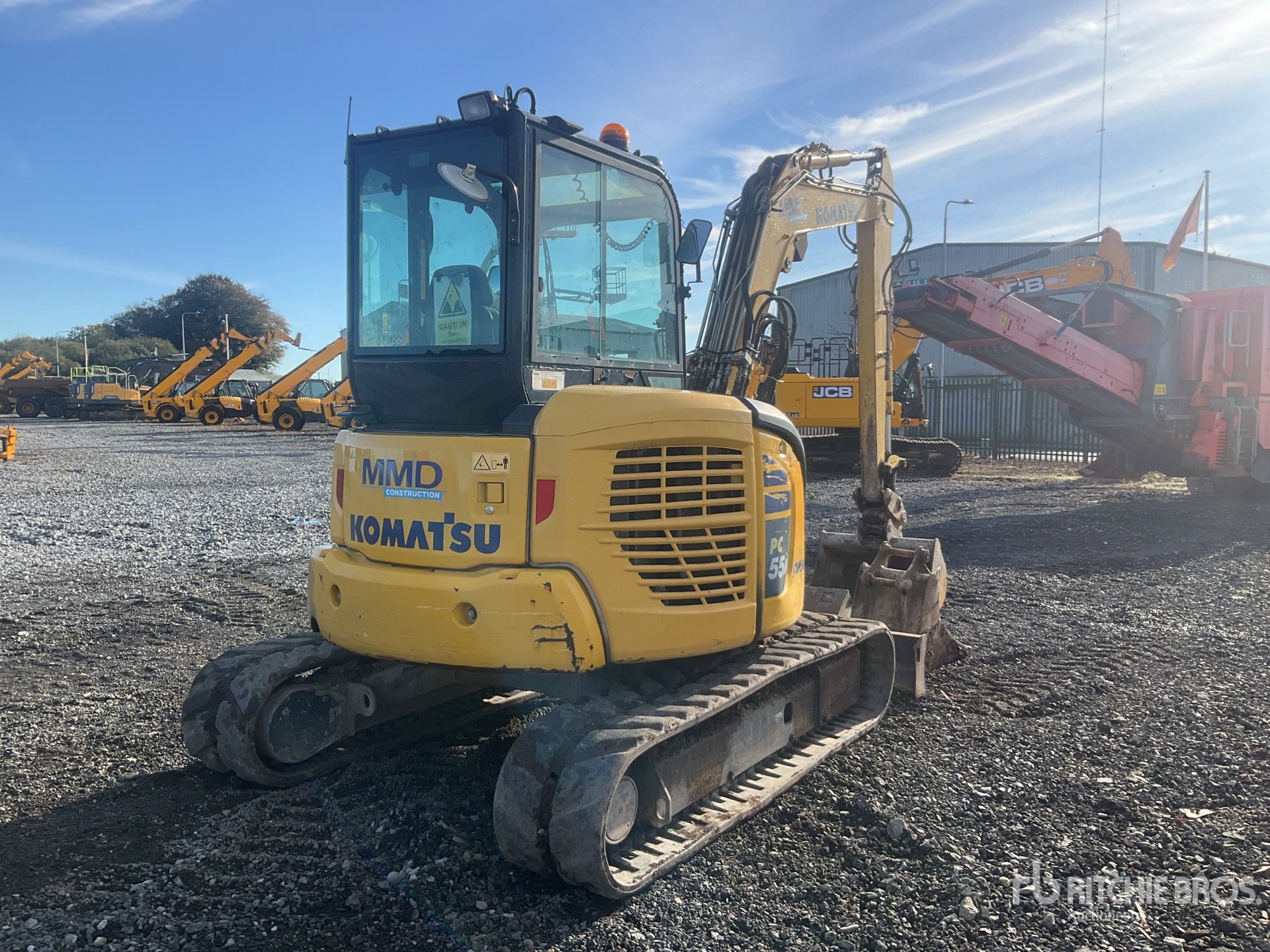 2019 Komatsu PC55MR-5