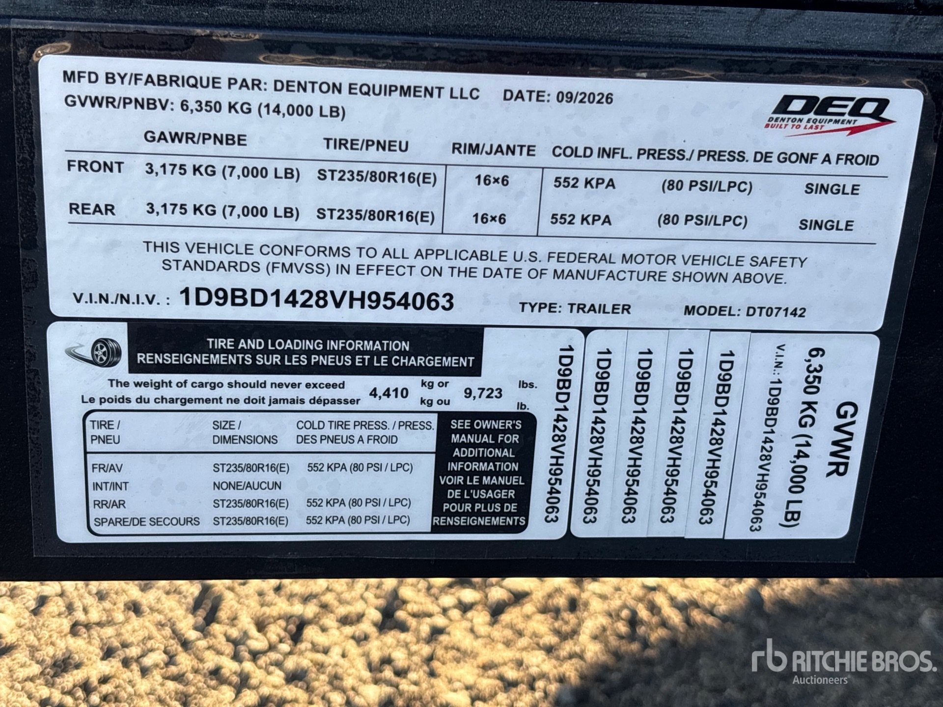 2027 DENTON DT-7142