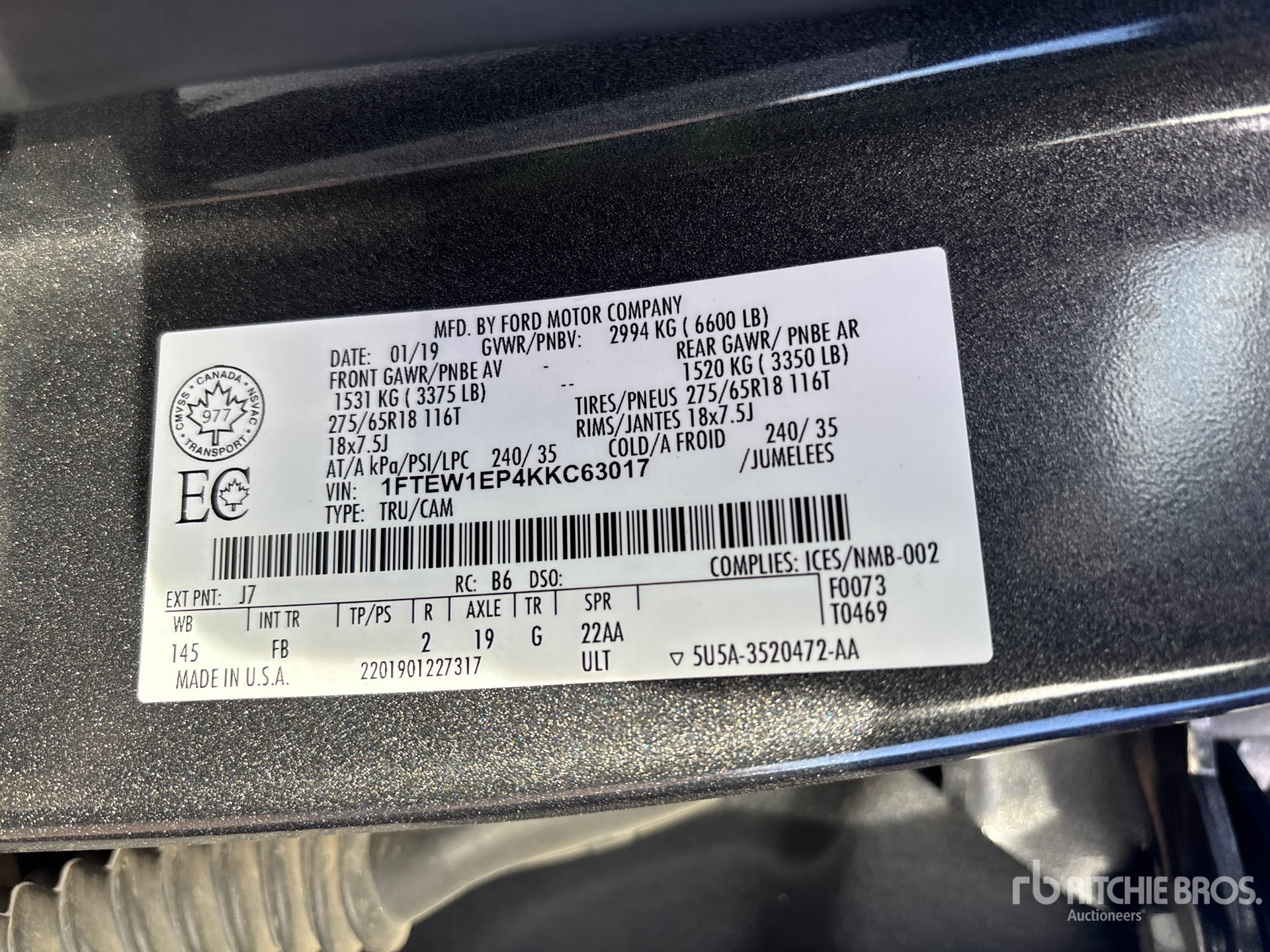 2019 Ford F-150