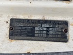 General Appearance with Frame Stamp Serial Number/VIN Photo