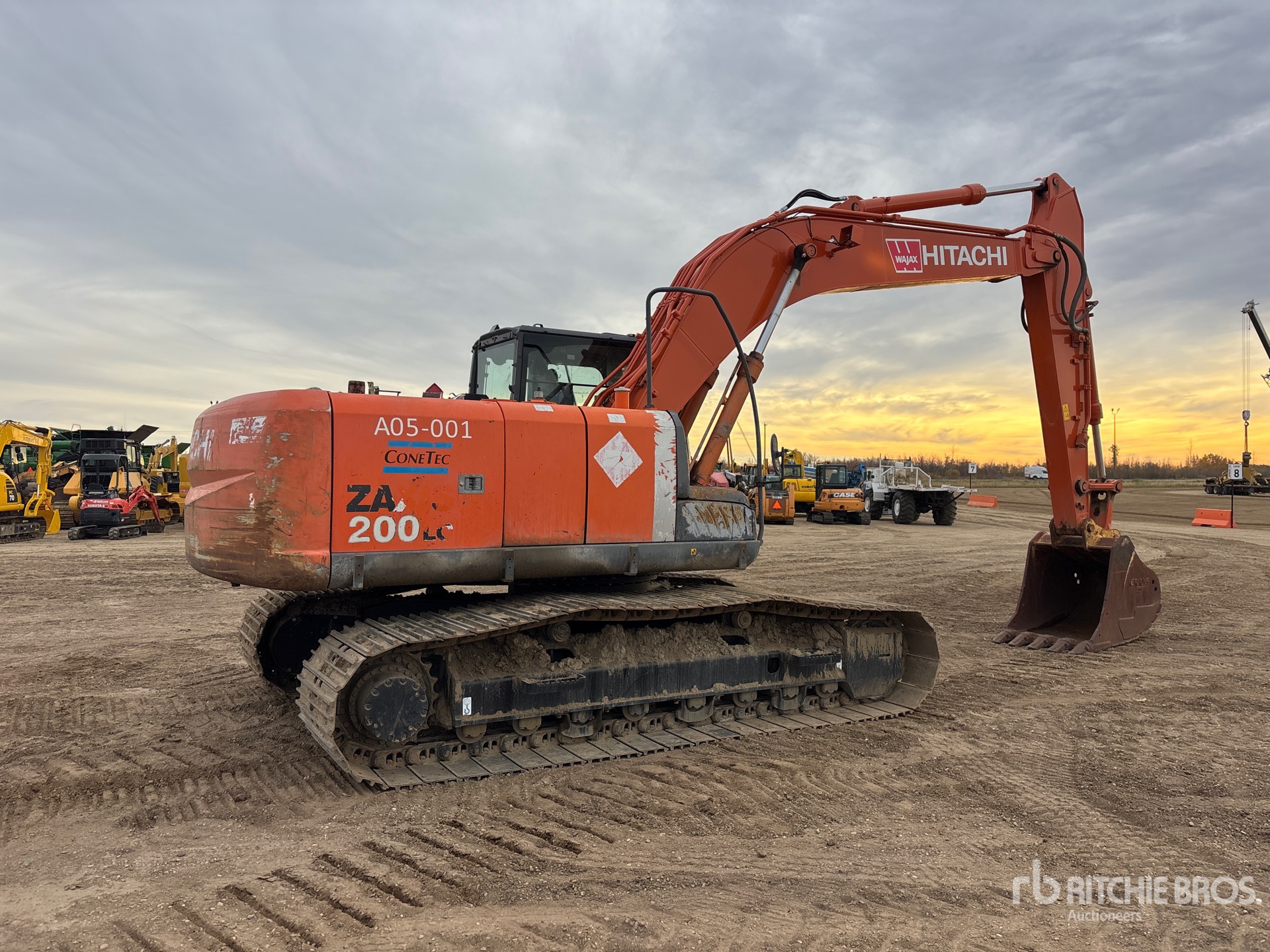 2008 Hitachi ZX200LC-3