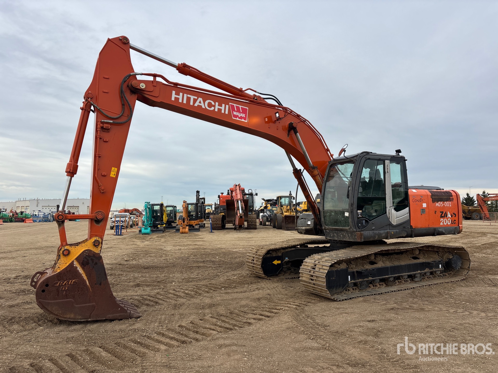 2008 Hitachi ZX200LC-3