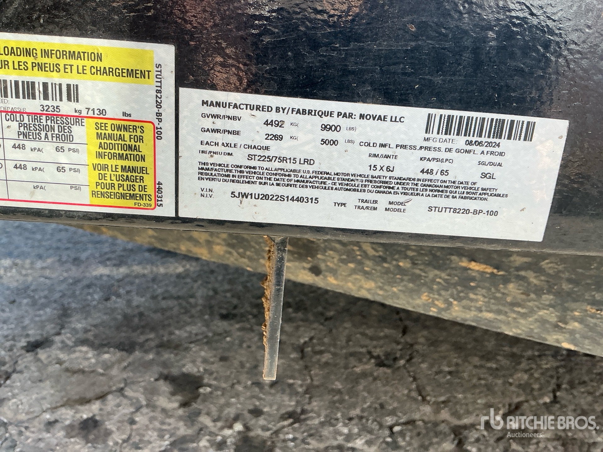 2025 Sure-Trac STUTT8220-BP-10