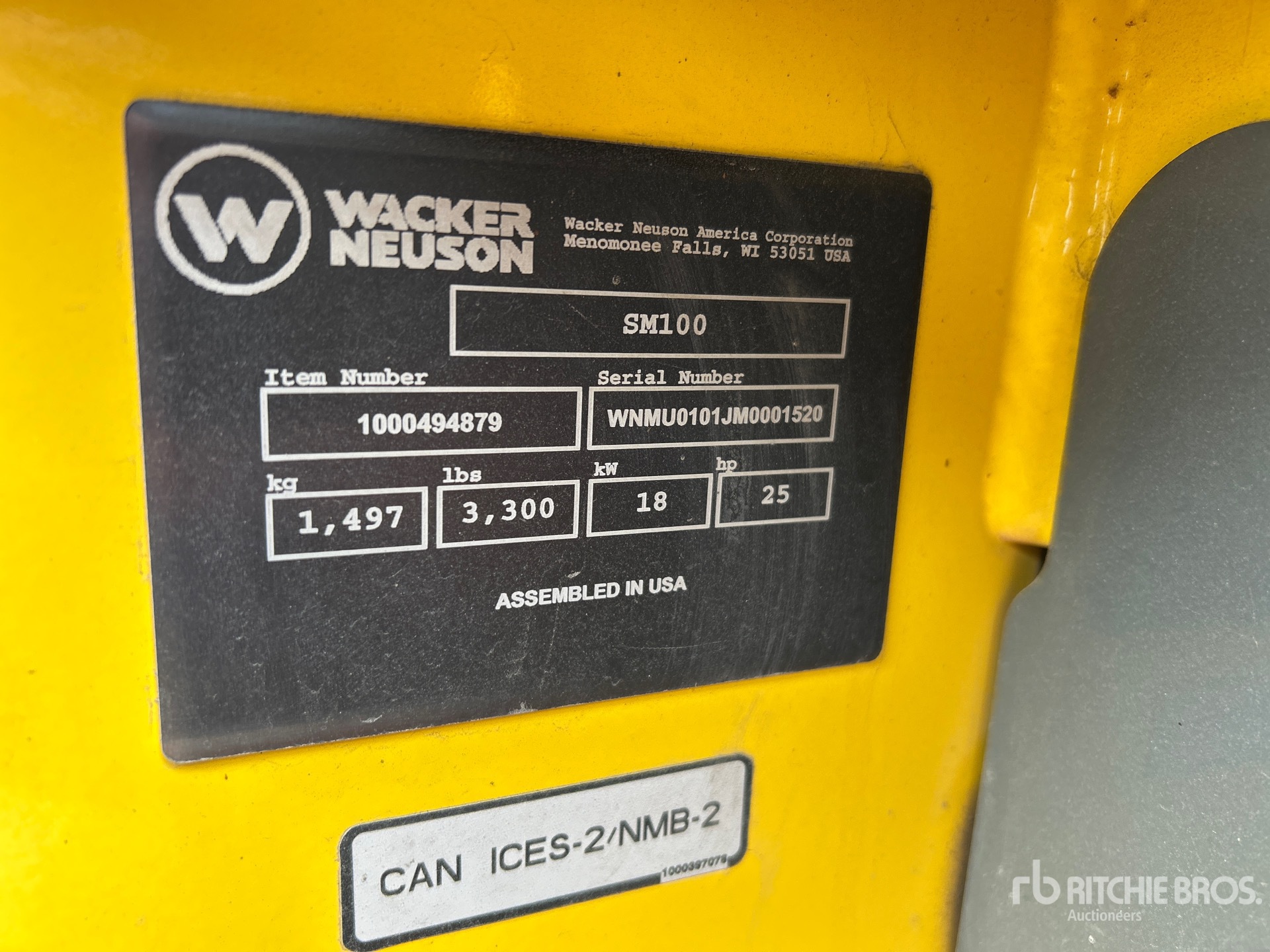 Wacker Neuson SM100