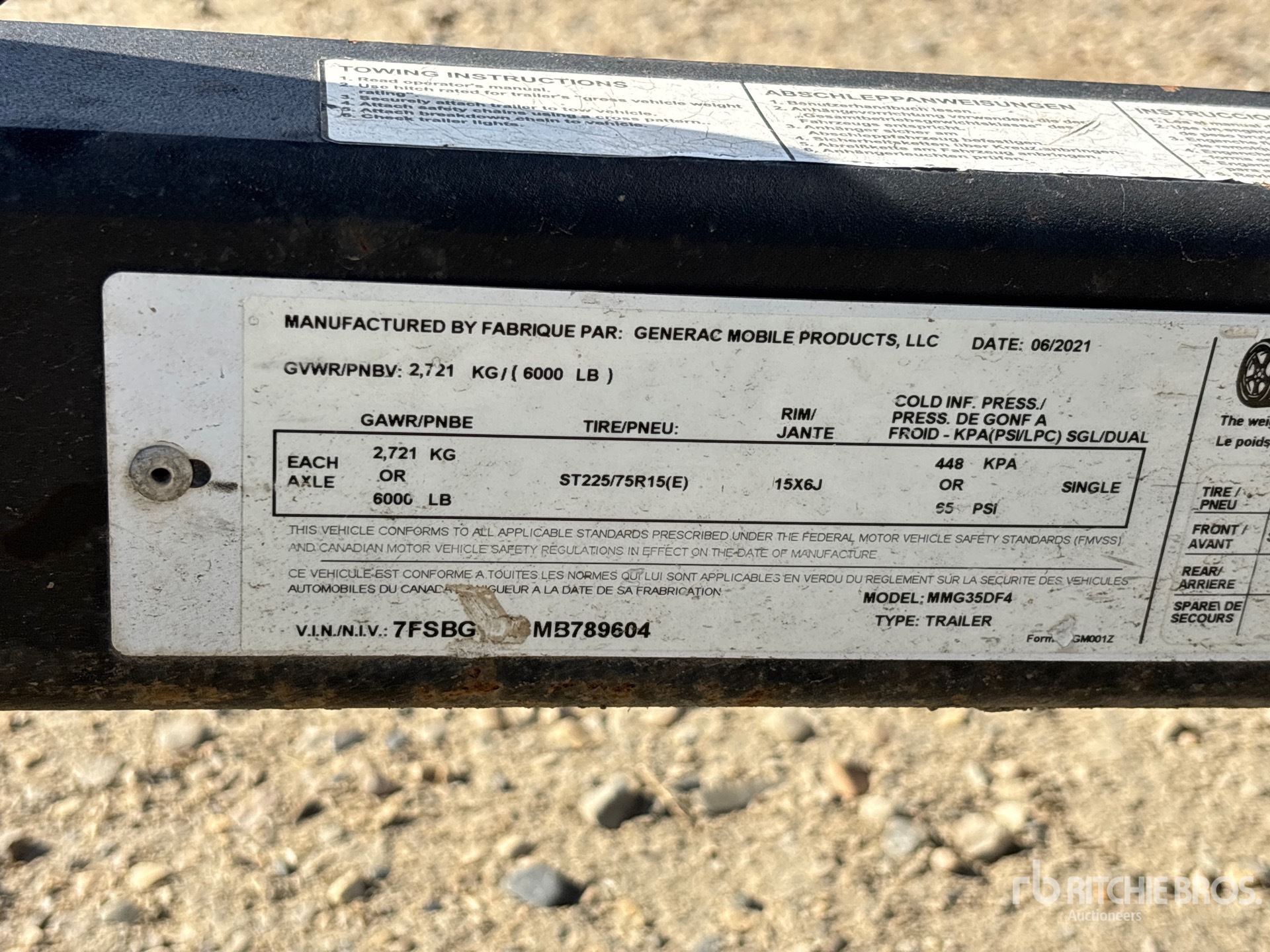 2021 Generac MMG35DF4