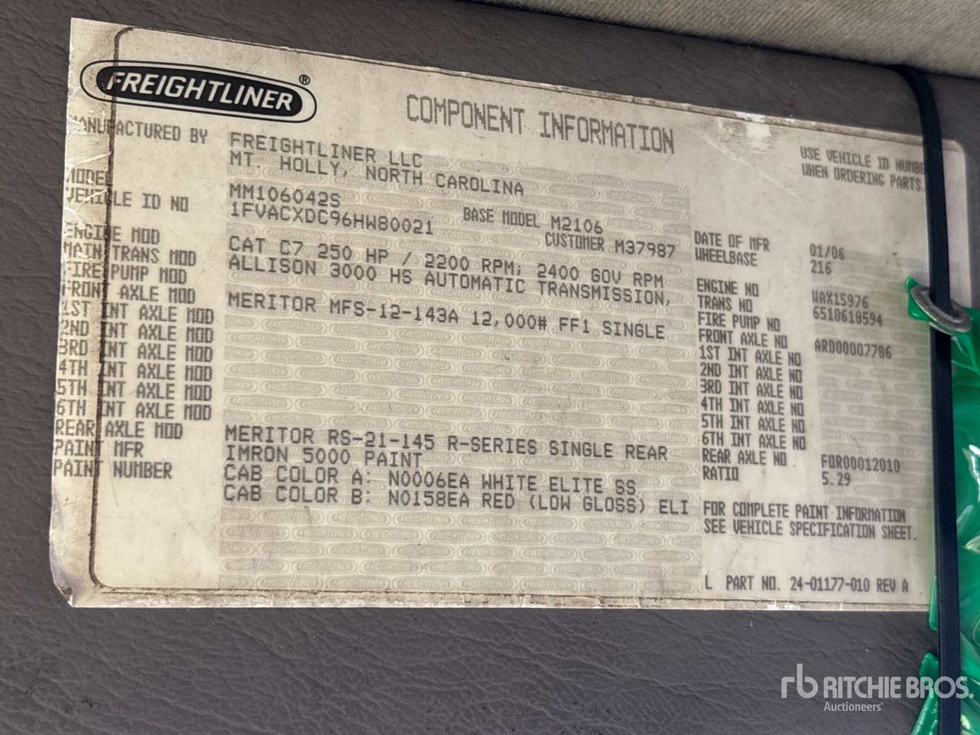 2006 Freightliner M2 106