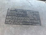 Engine with Emission Label