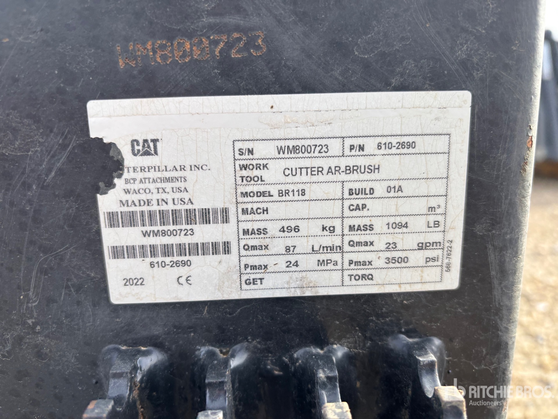 2022 Caterpillar BR118