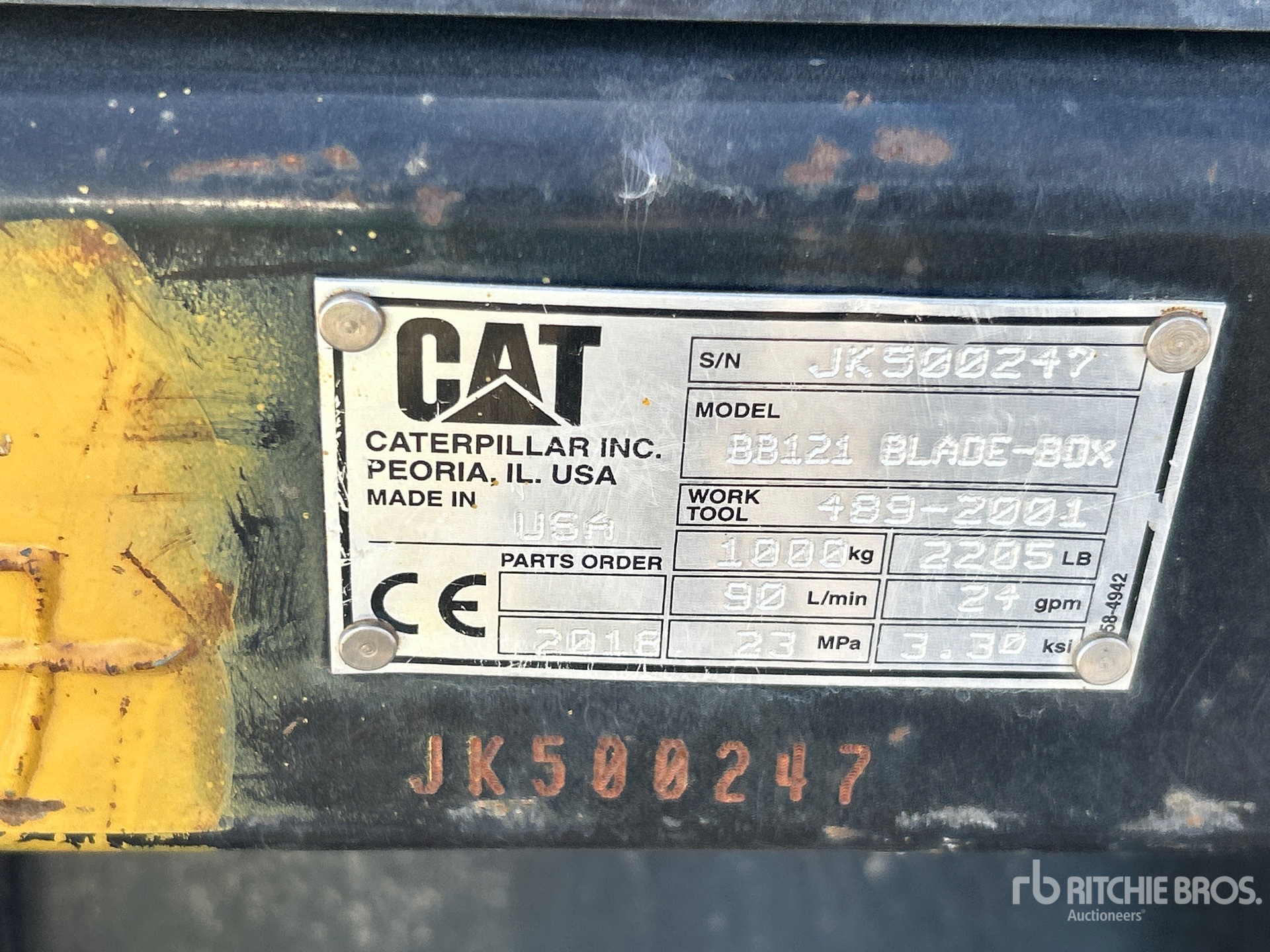 2018 Caterpillar BB121