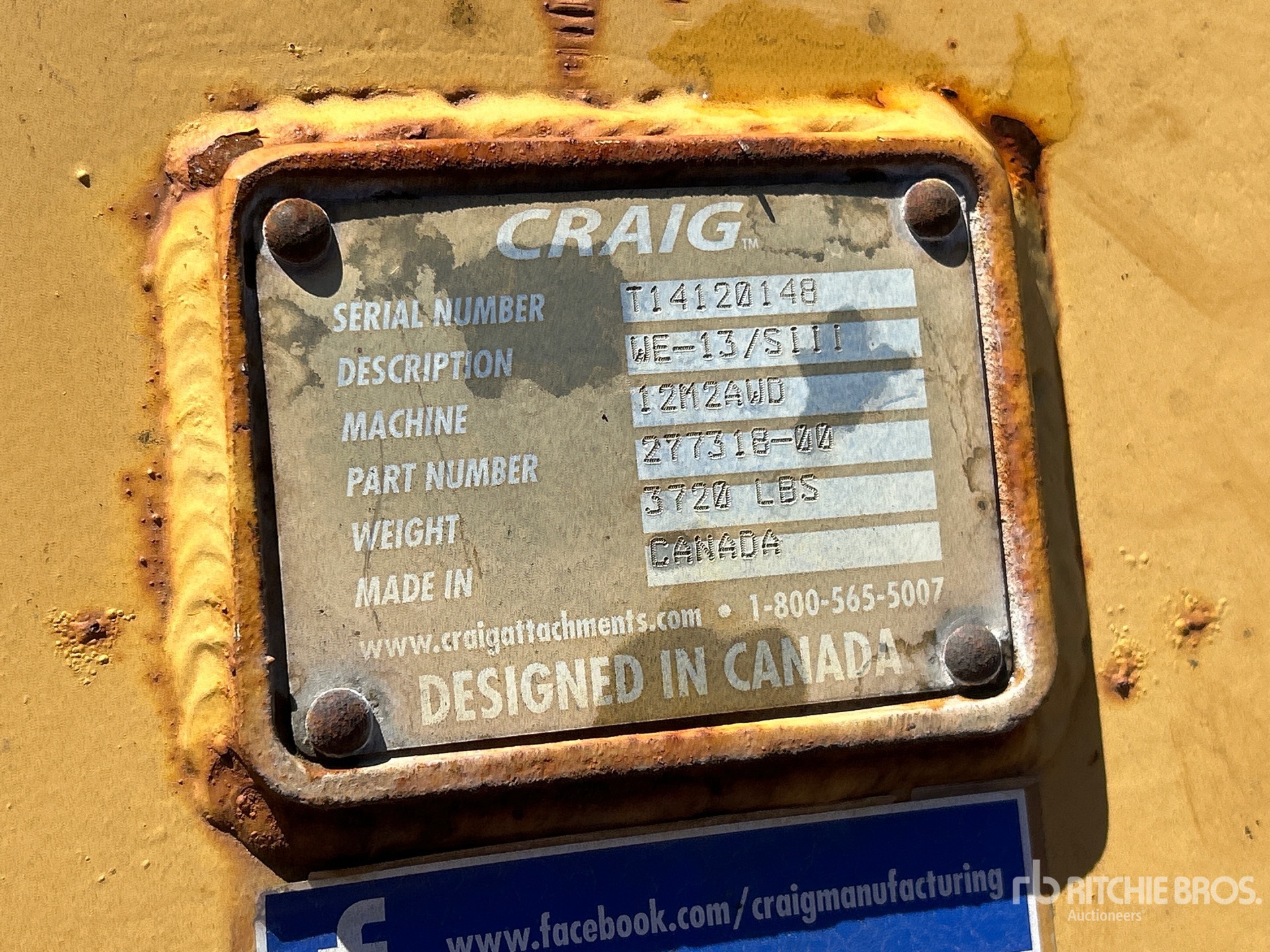 2015 Craig WE-13/S111