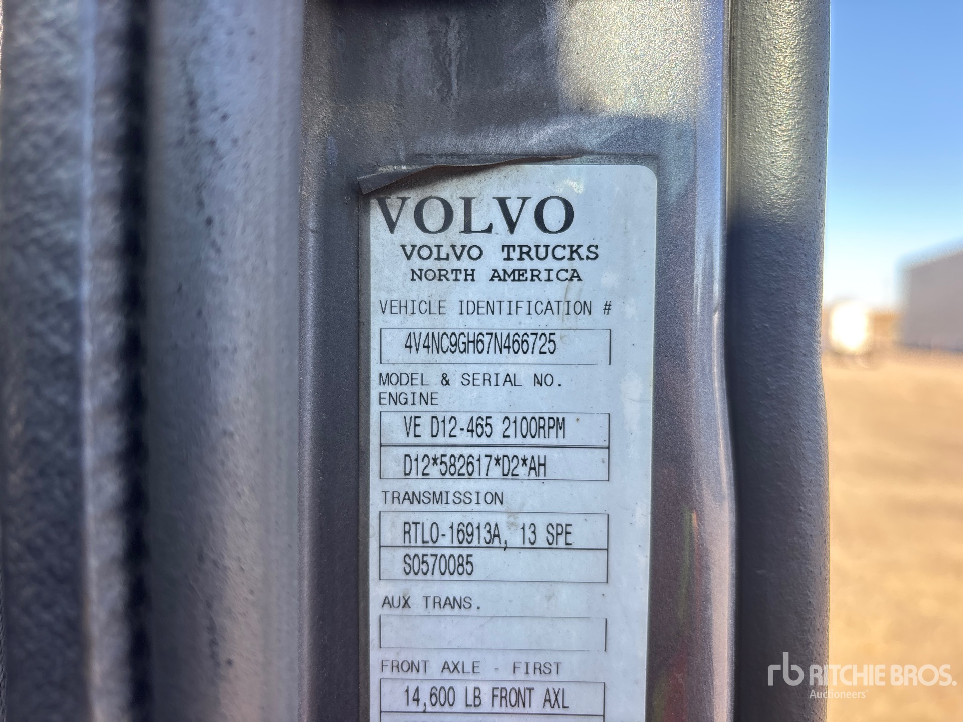 2007 Volvo VNL