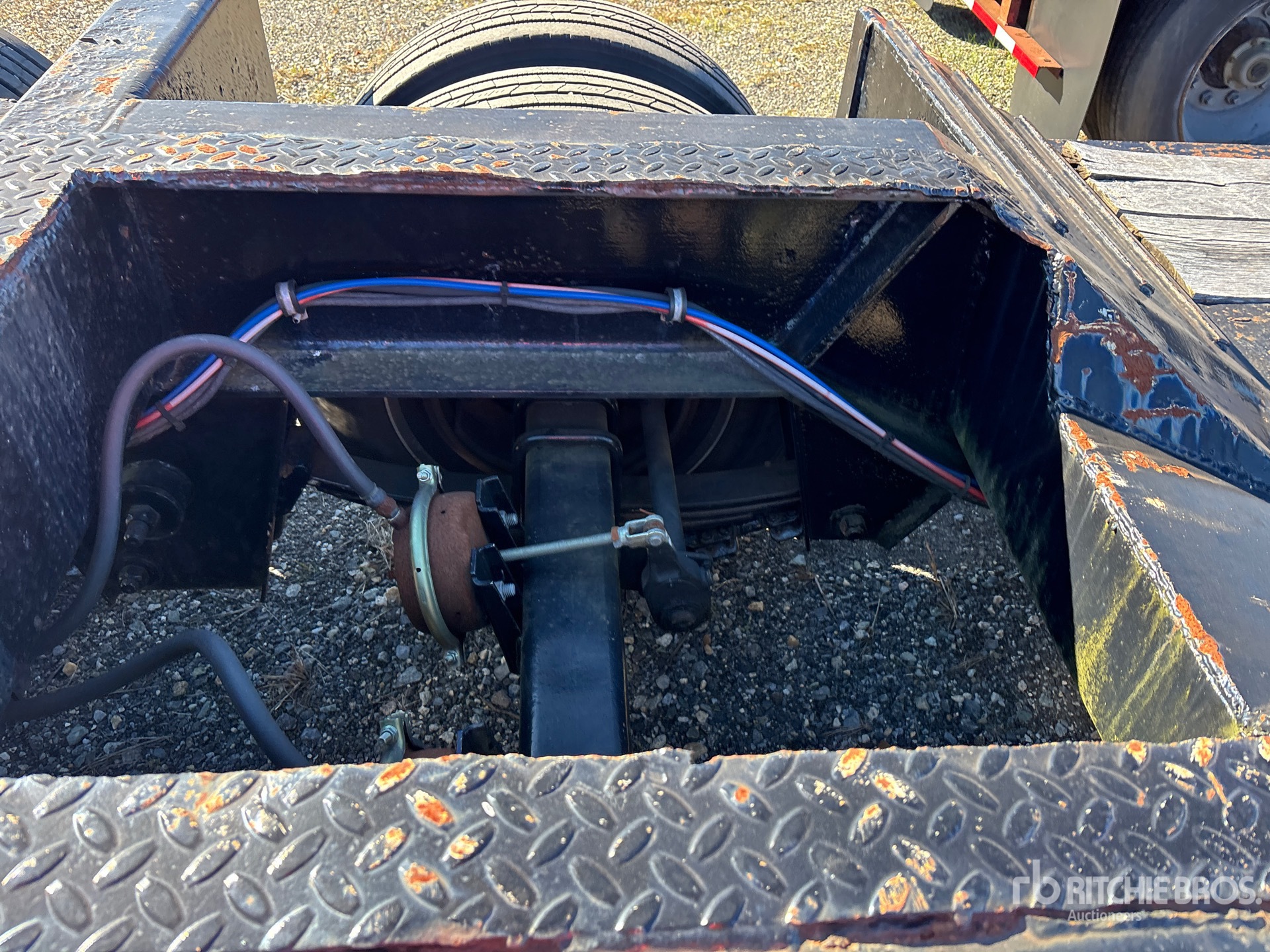 1987 Fruehauf T/A REMOVABLE GOOSENECK