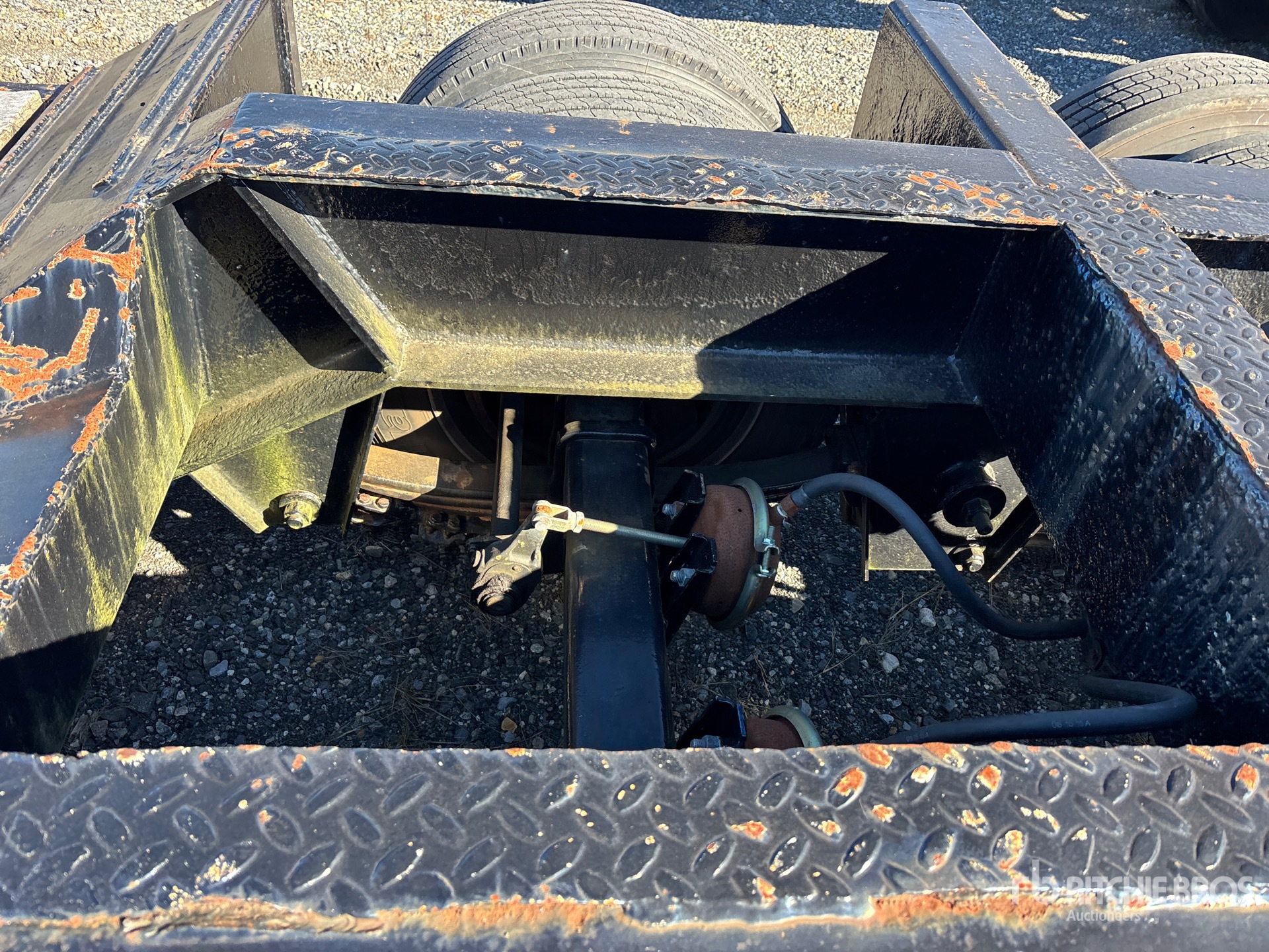 1987 Fruehauf T/A REMOVABLE GOOSENECK