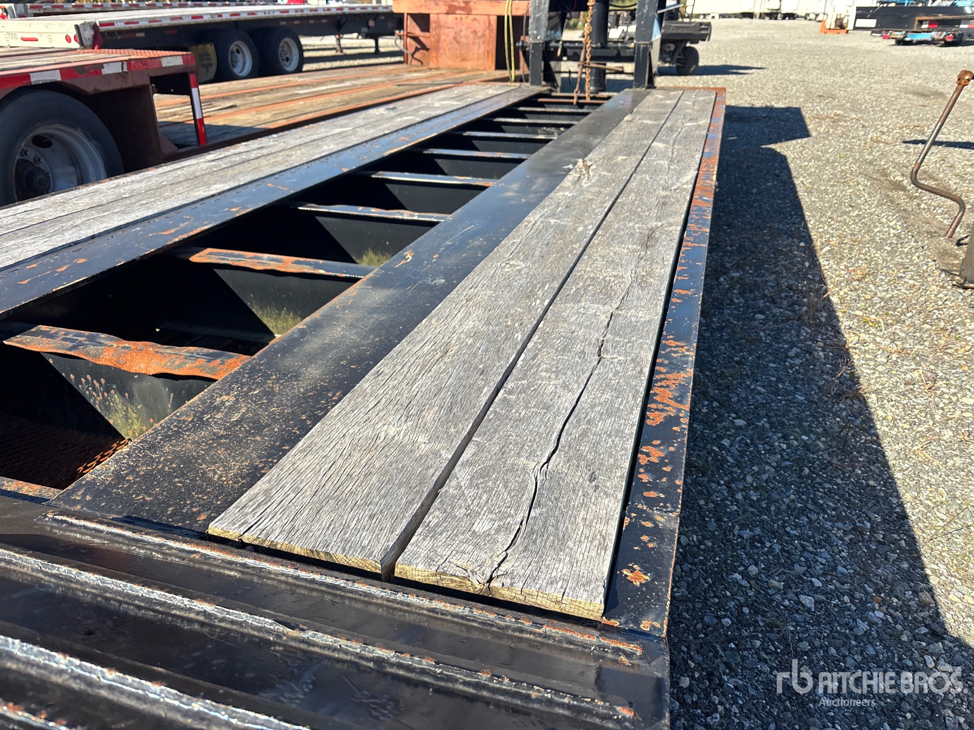 1987 Fruehauf T/A REMOVABLE GOOSENECK