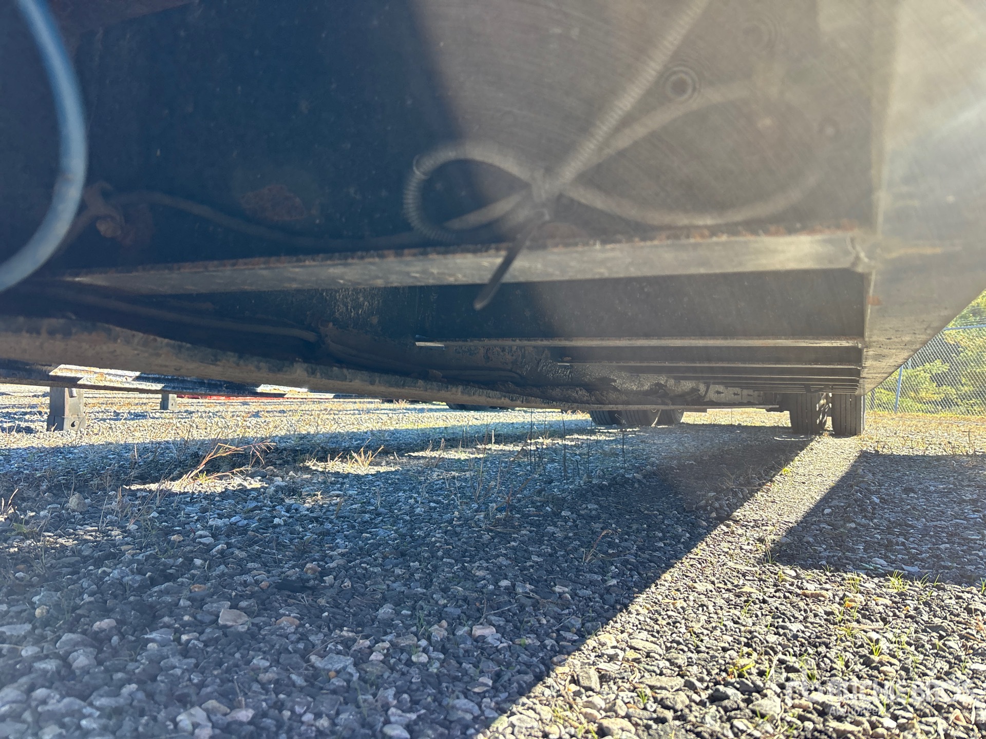 1987 Fruehauf T/A REMOVABLE GOOSENECK