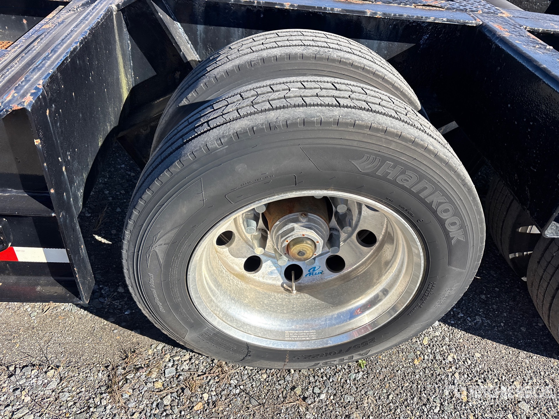 1987 Fruehauf T/A REMOVABLE GOOSENECK