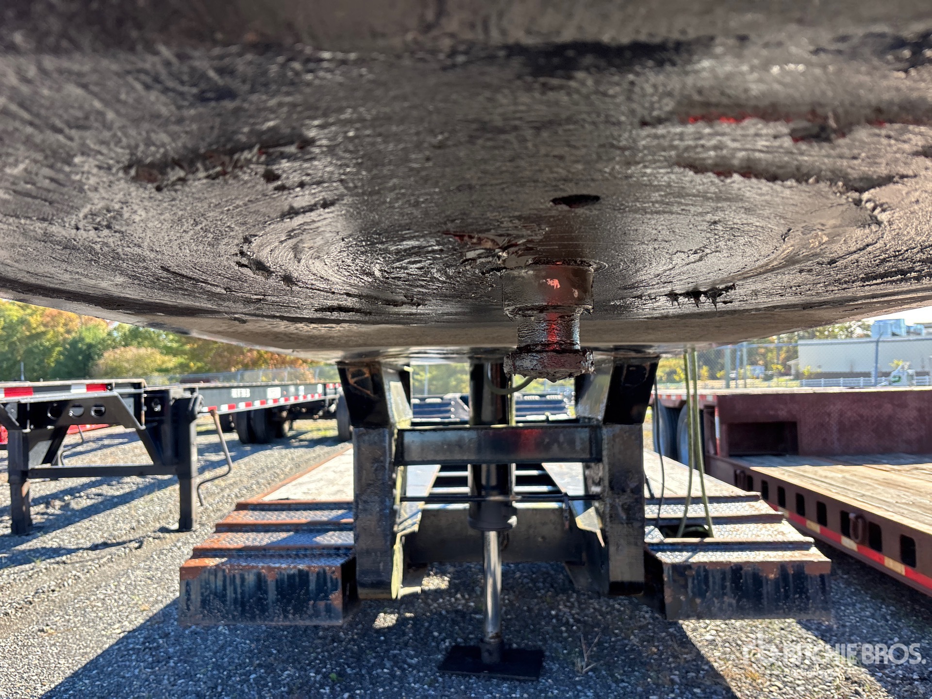 1987 Fruehauf T/A REMOVABLE GOOSENECK