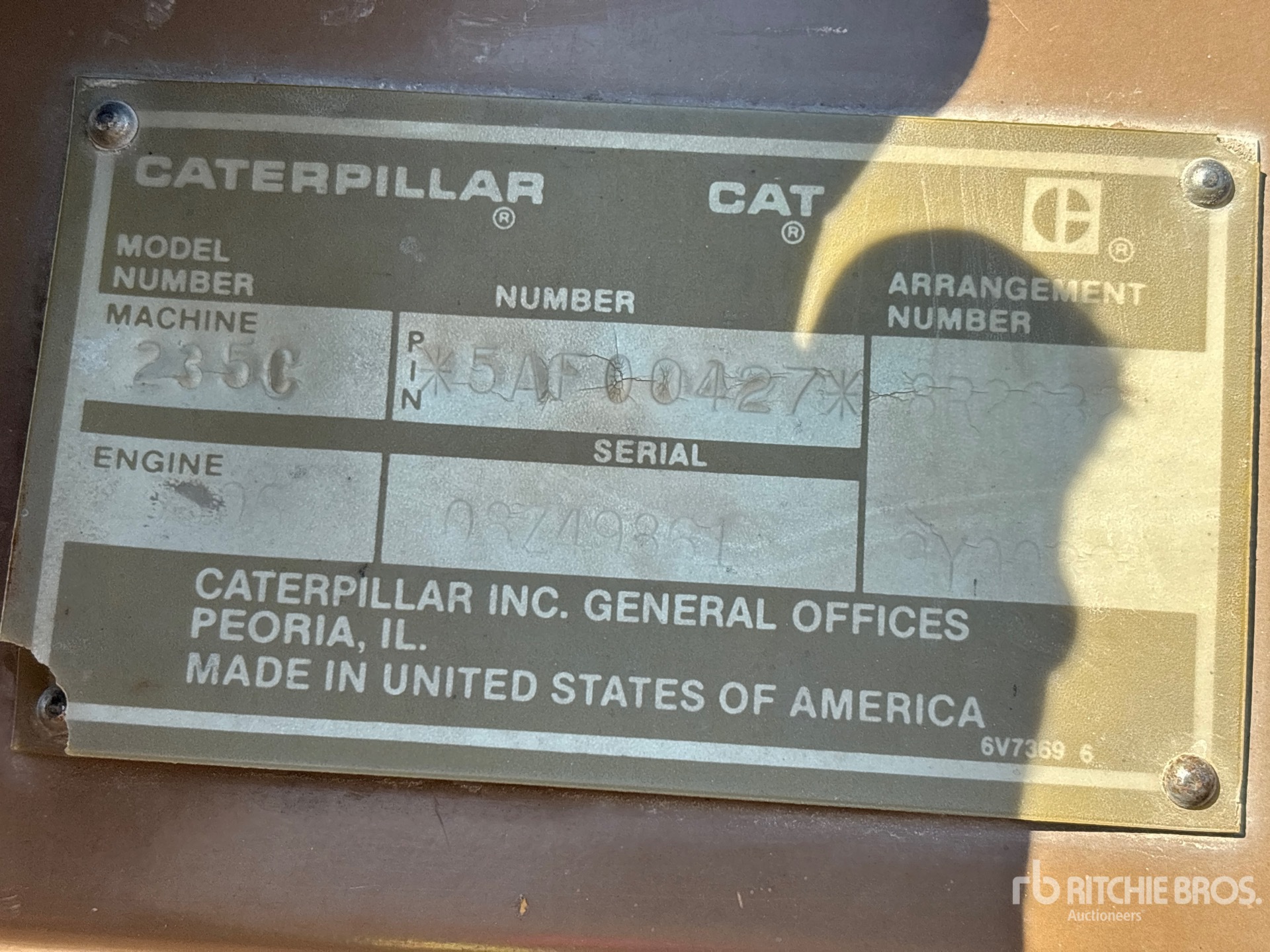 1989 Caterpillar 235C