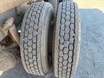 Underbody with Left Front Drive Tires