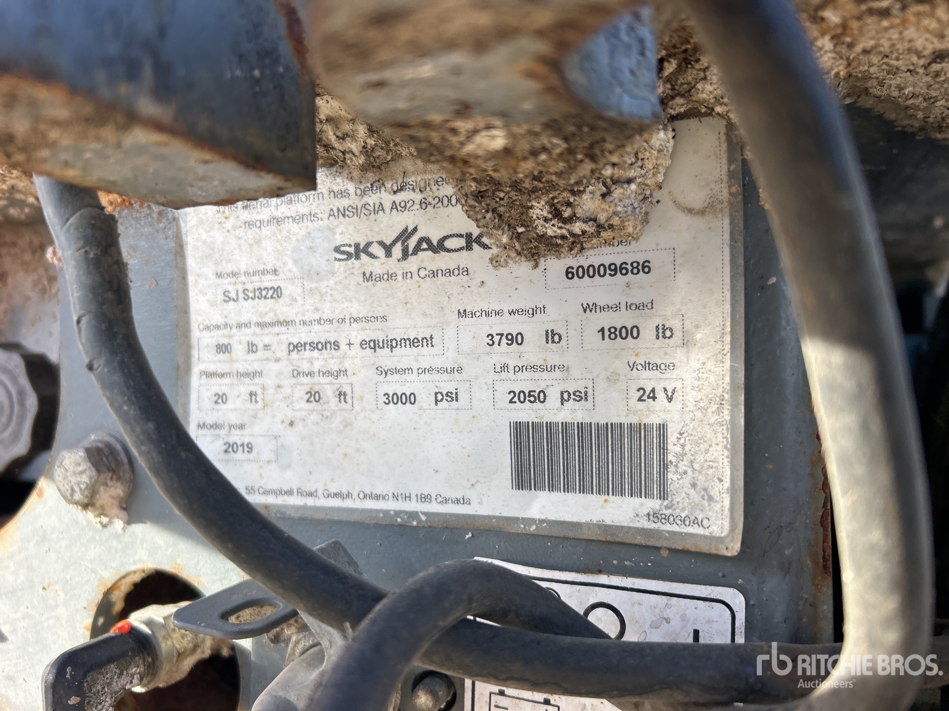 2019 Skyjack SJ3220
