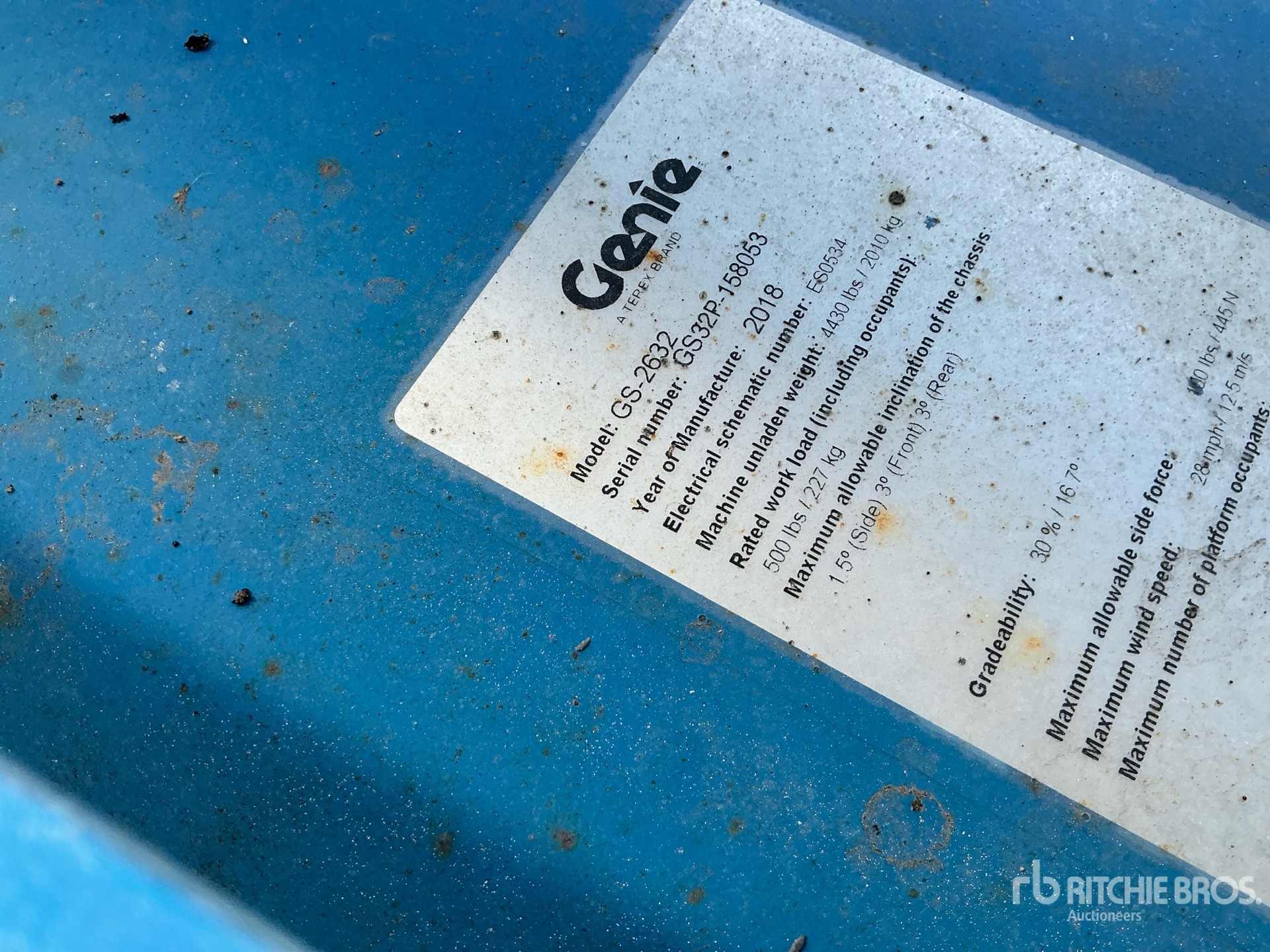 Photo of 2018 Genie GS-2632