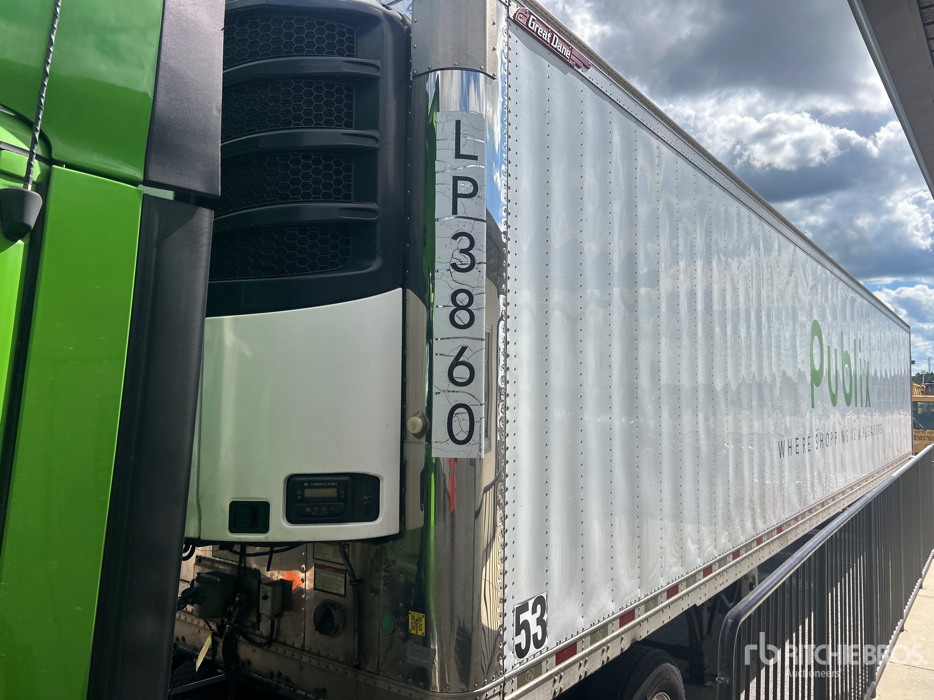 2015 Great Dane 53 FT X 102 IN T/A