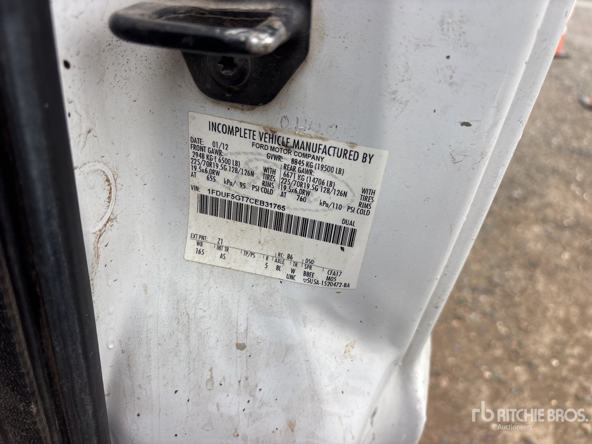 2012 Ford F-550