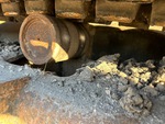 Undercarriage with Right Carrier Rollers