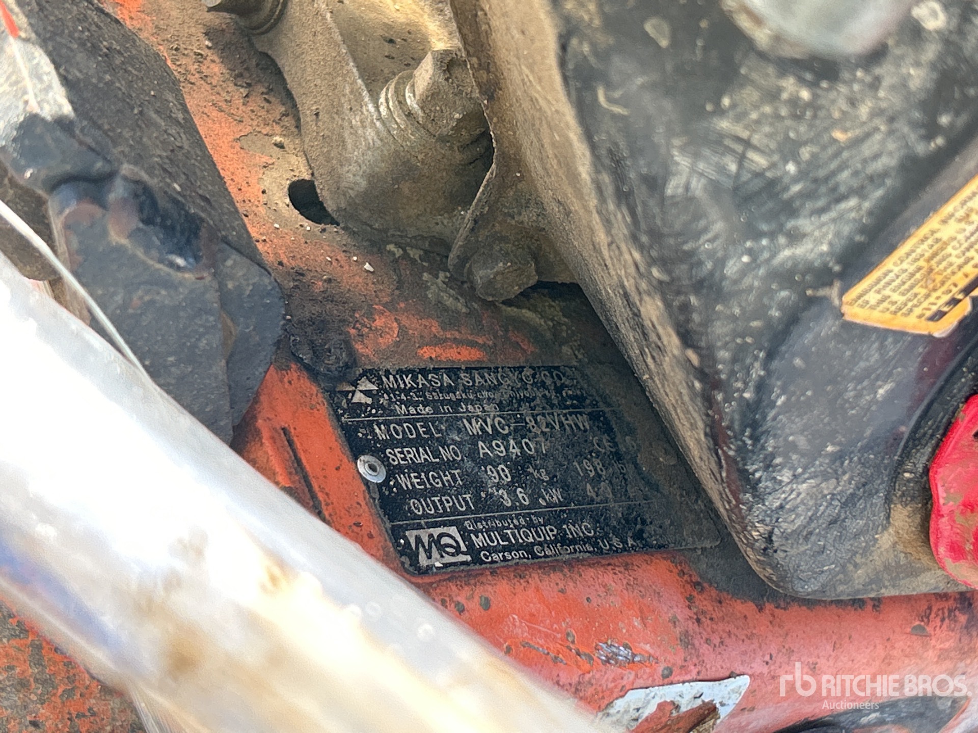 Multiquip MVC82VHW