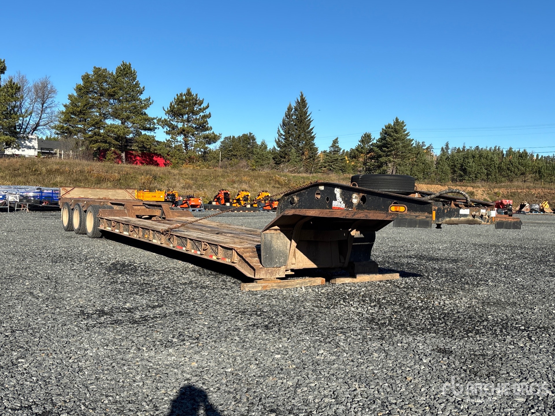 2003 Fontaine TRI/A REMOVABLE GOOSENECK