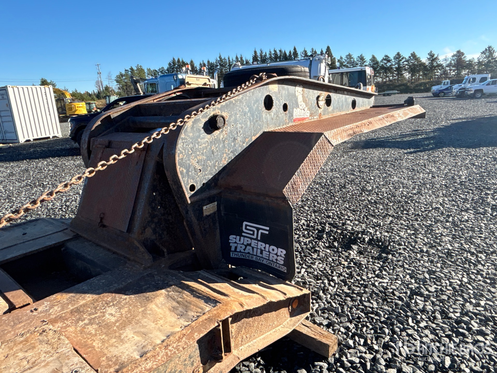 2003 Fontaine TRI/A REMOVABLE GOOSENECK
