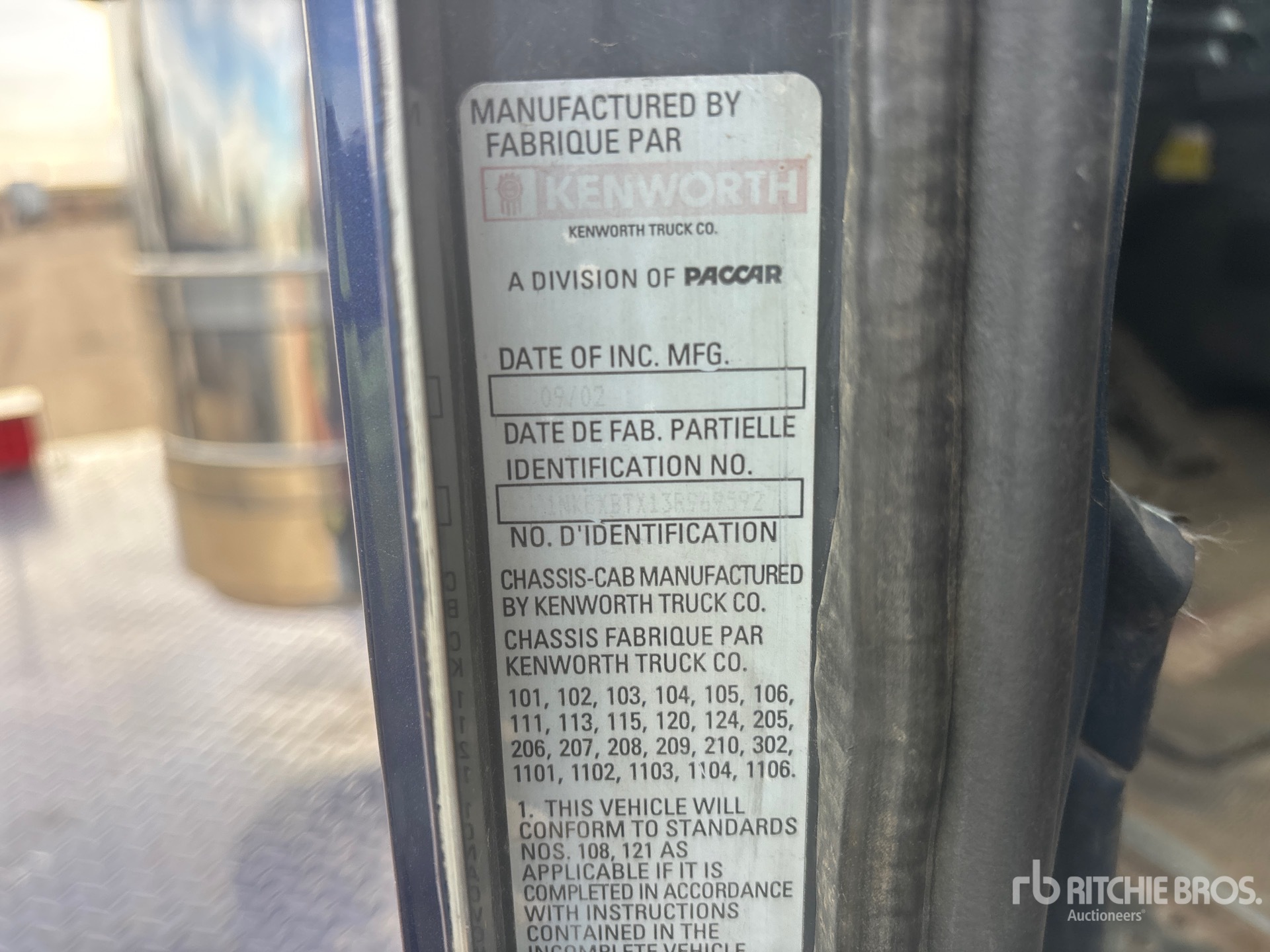 2003 Kenworth C500