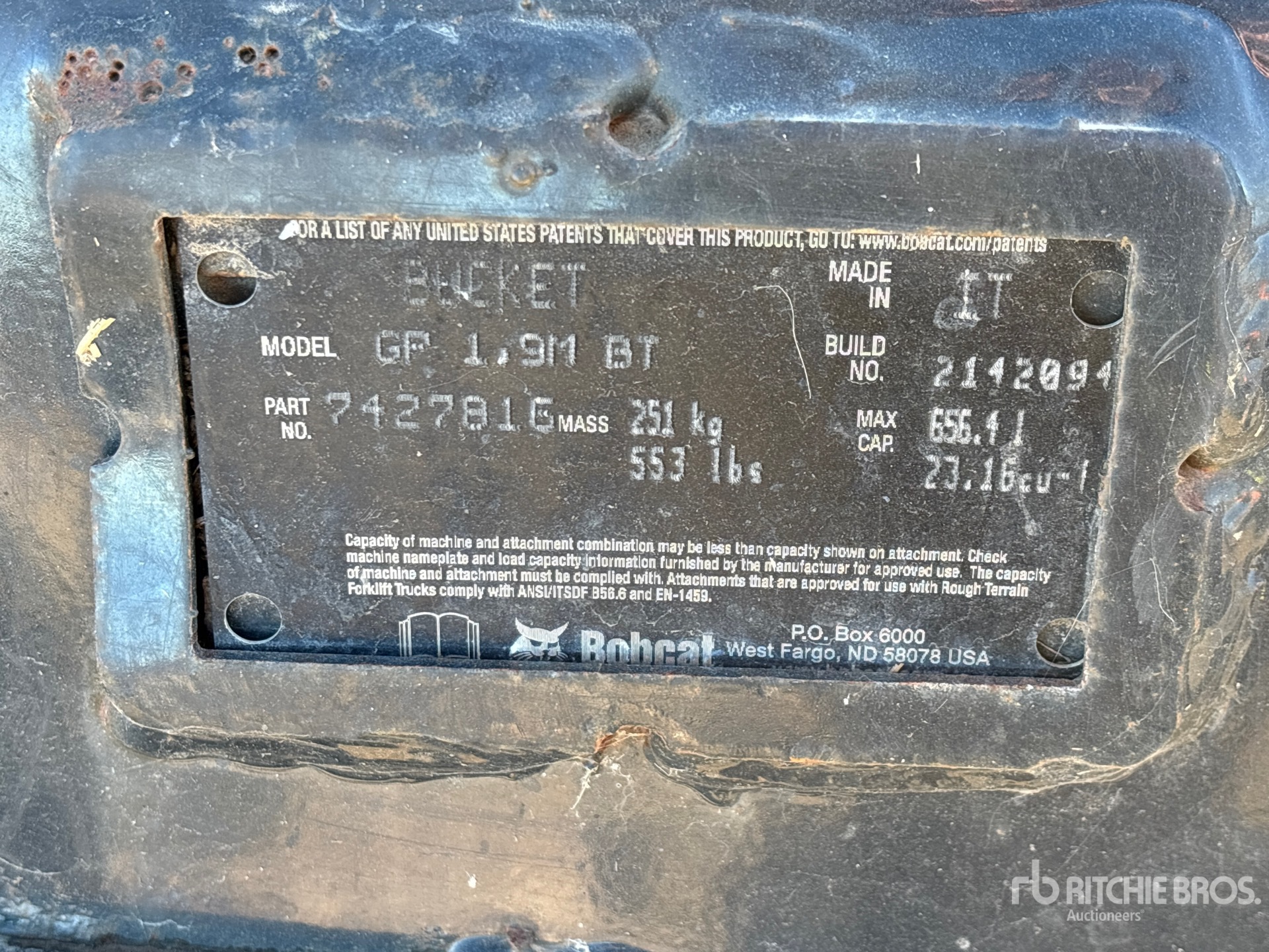 Bobcat 75 IN GENERAL PURPOSE