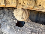 Undercarriage with Right Carrier Rollers