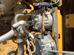 Engine with A/C Compressor