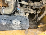Engine with A/C Compressor