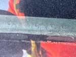 General Appearance with Frame Stamp Serial Number/VIN Photo
