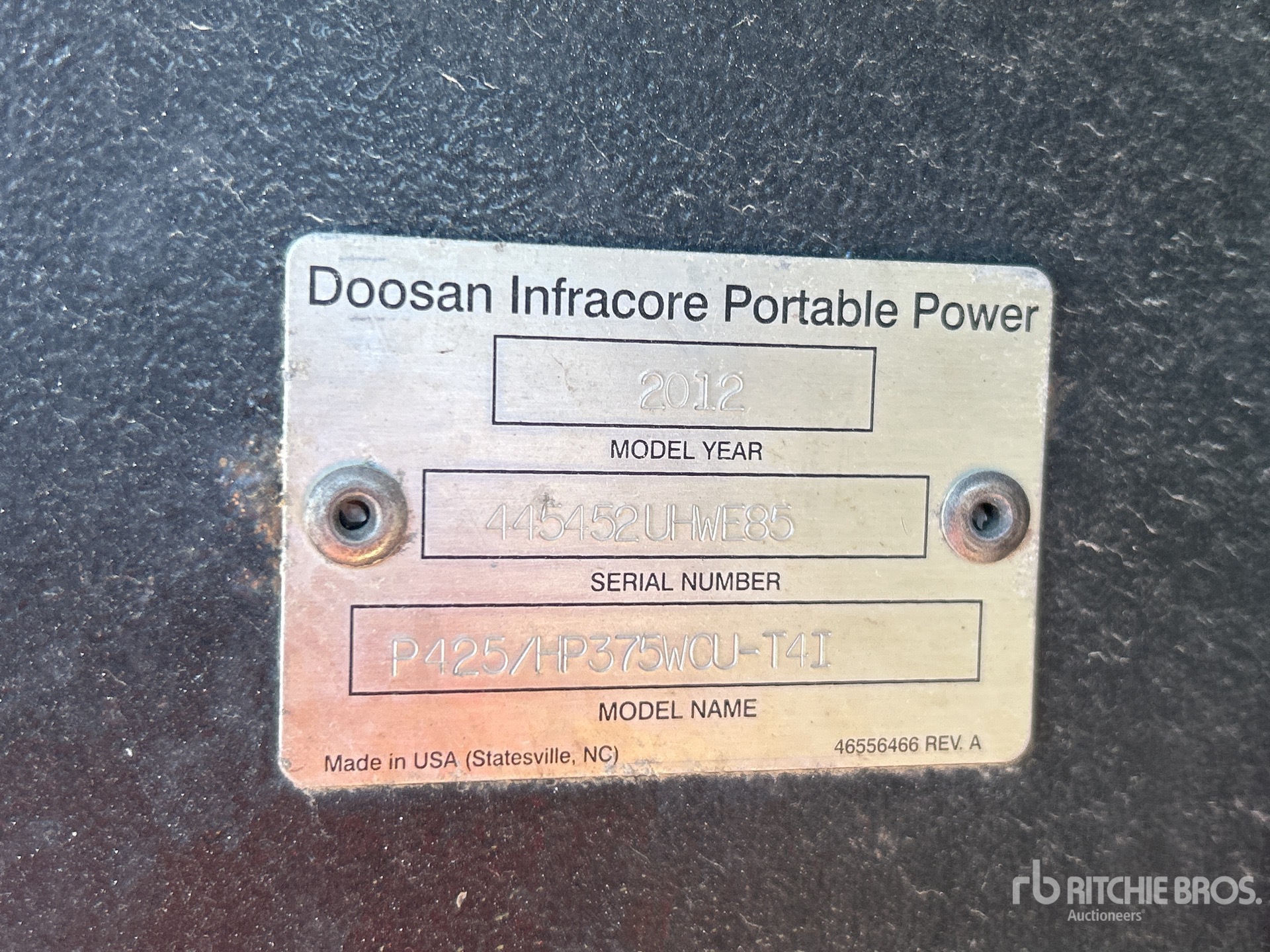 Doosan Portable Power HP375