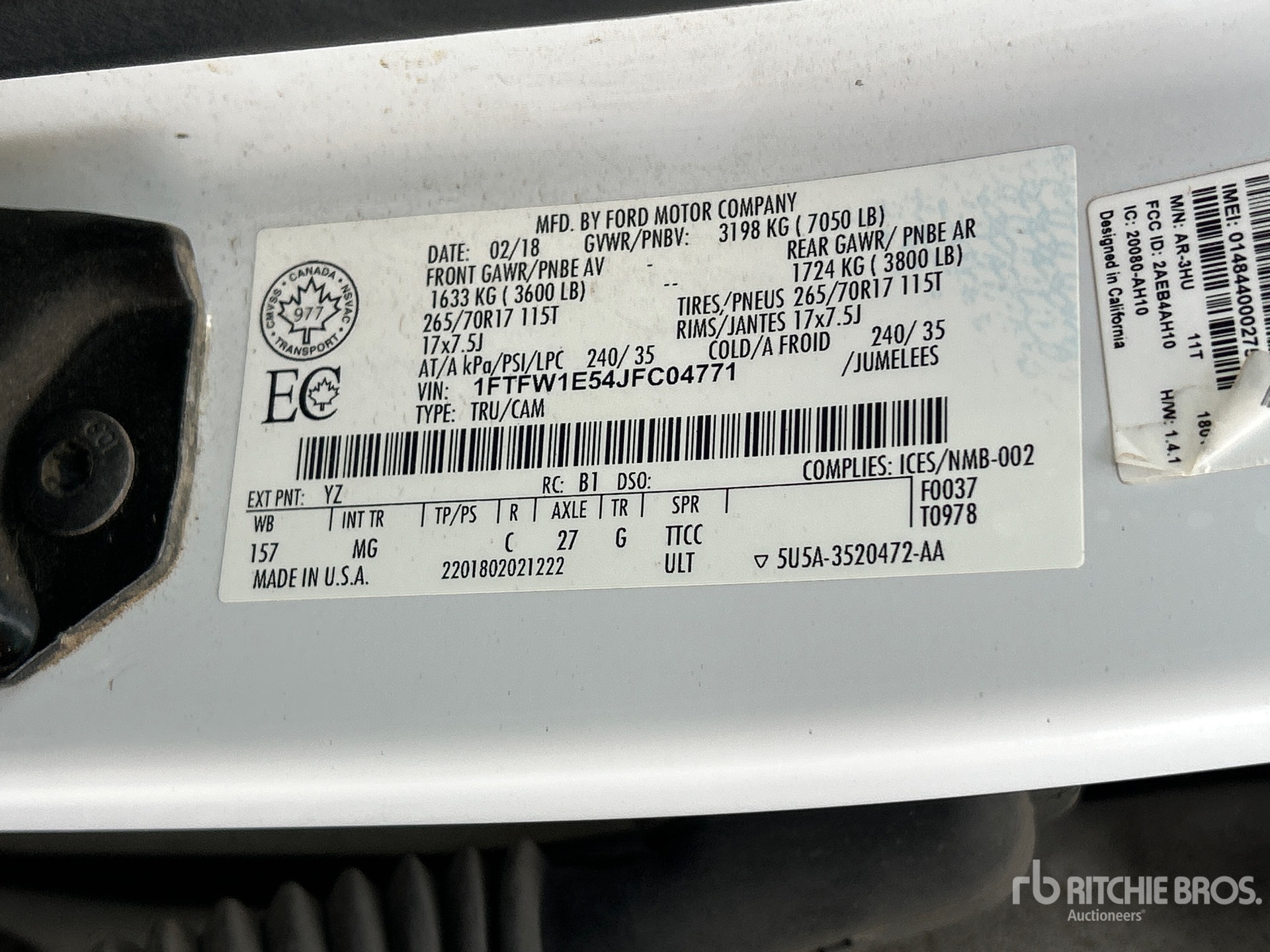 2018 Ford F-150