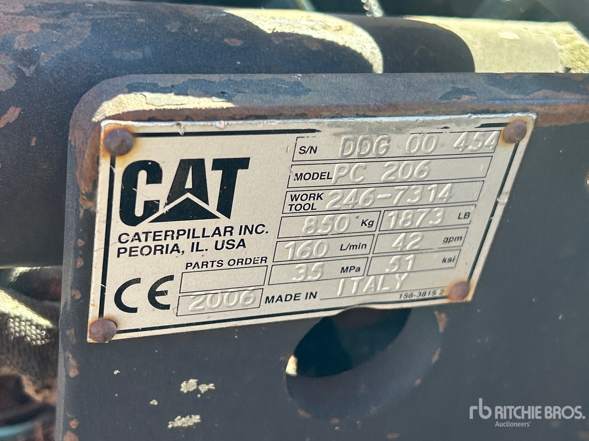 2006 Caterpillar PC206
